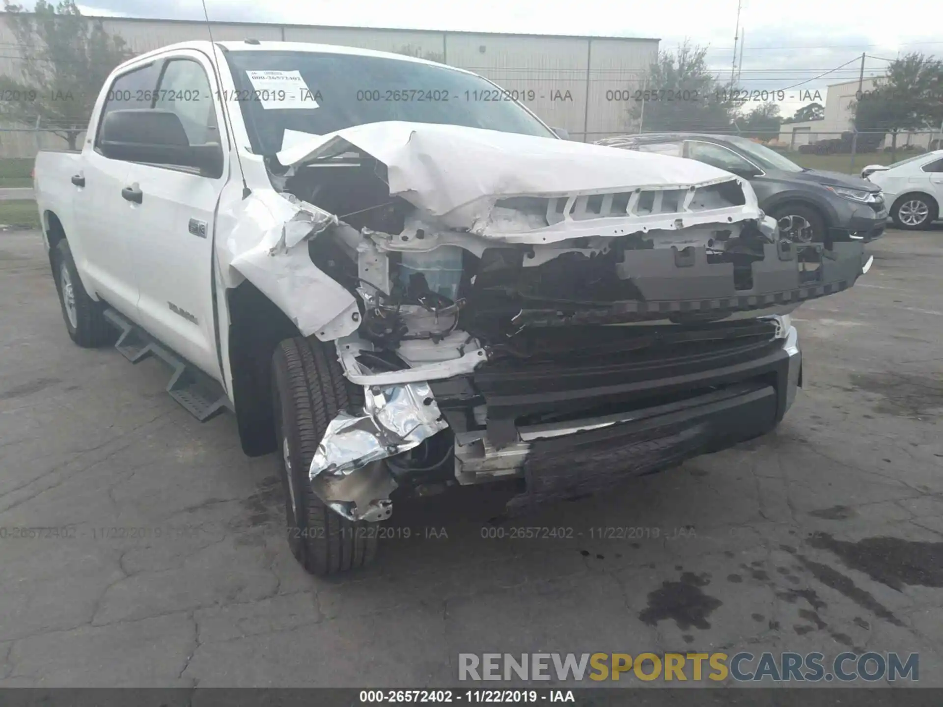 6 Photograph of a damaged car 5TFEY5F12KX246540 TOYOTA TUNDRA 2019