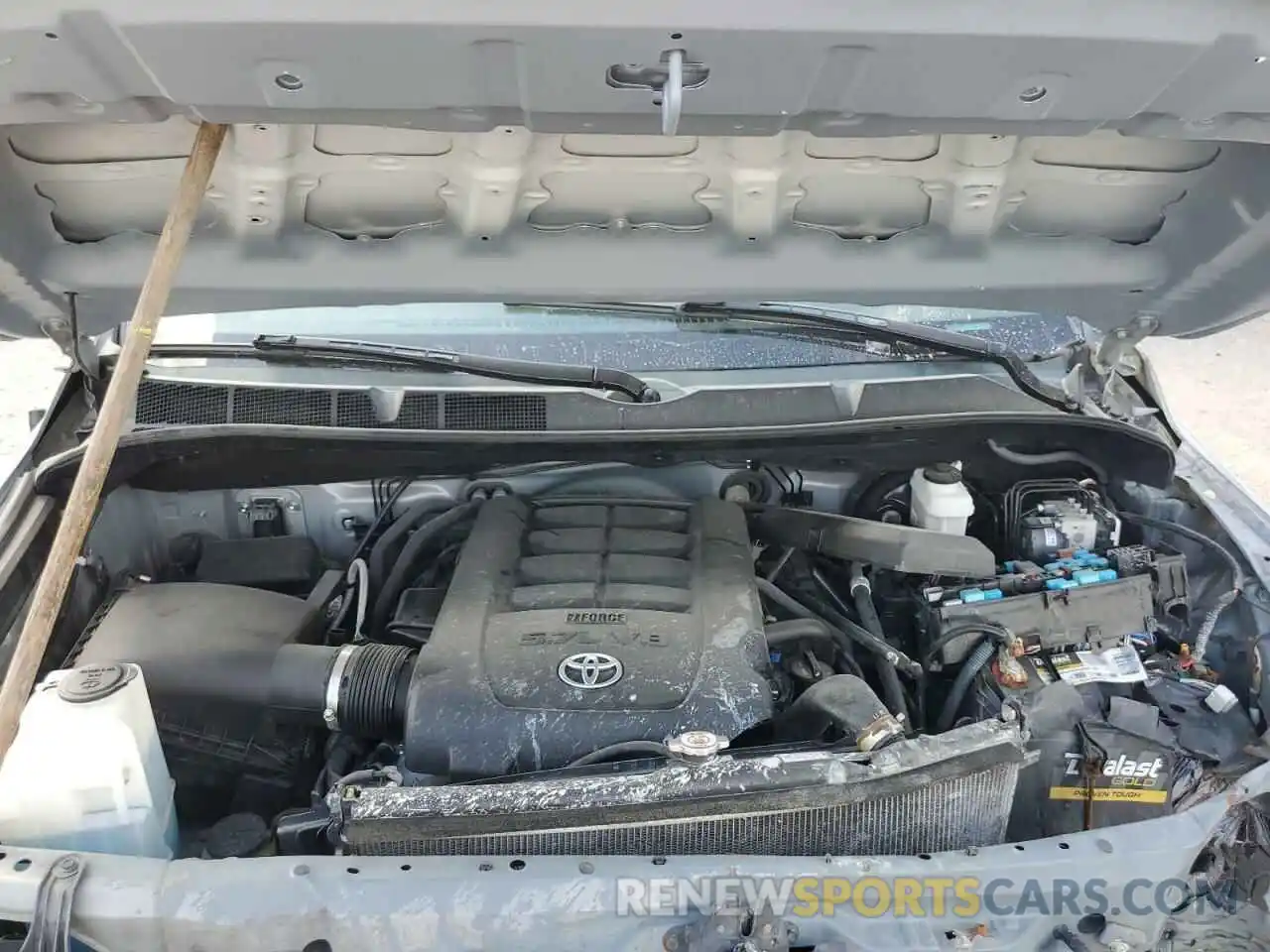 7 Photograph of a damaged car 5TFEY5F12KX248076 TOYOTA TUNDRA 2019