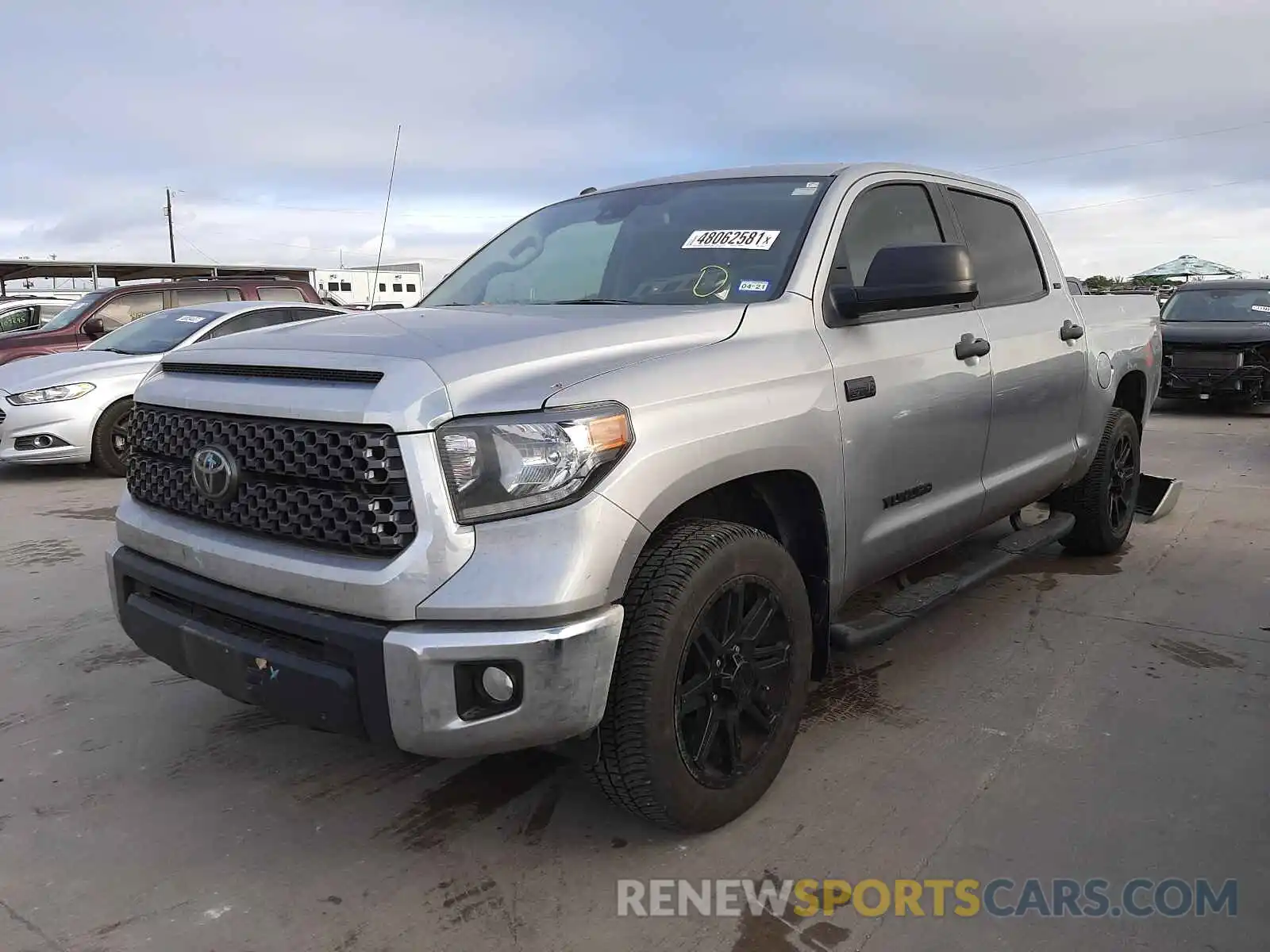 2 Photograph of a damaged car 5TFEY5F12KX250510 TOYOTA TUNDRA 2019