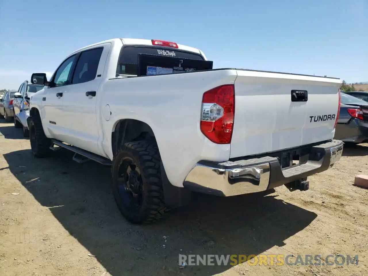 3 Photograph of a damaged car 5TFEY5F12KX253424 TOYOTA TUNDRA 2019