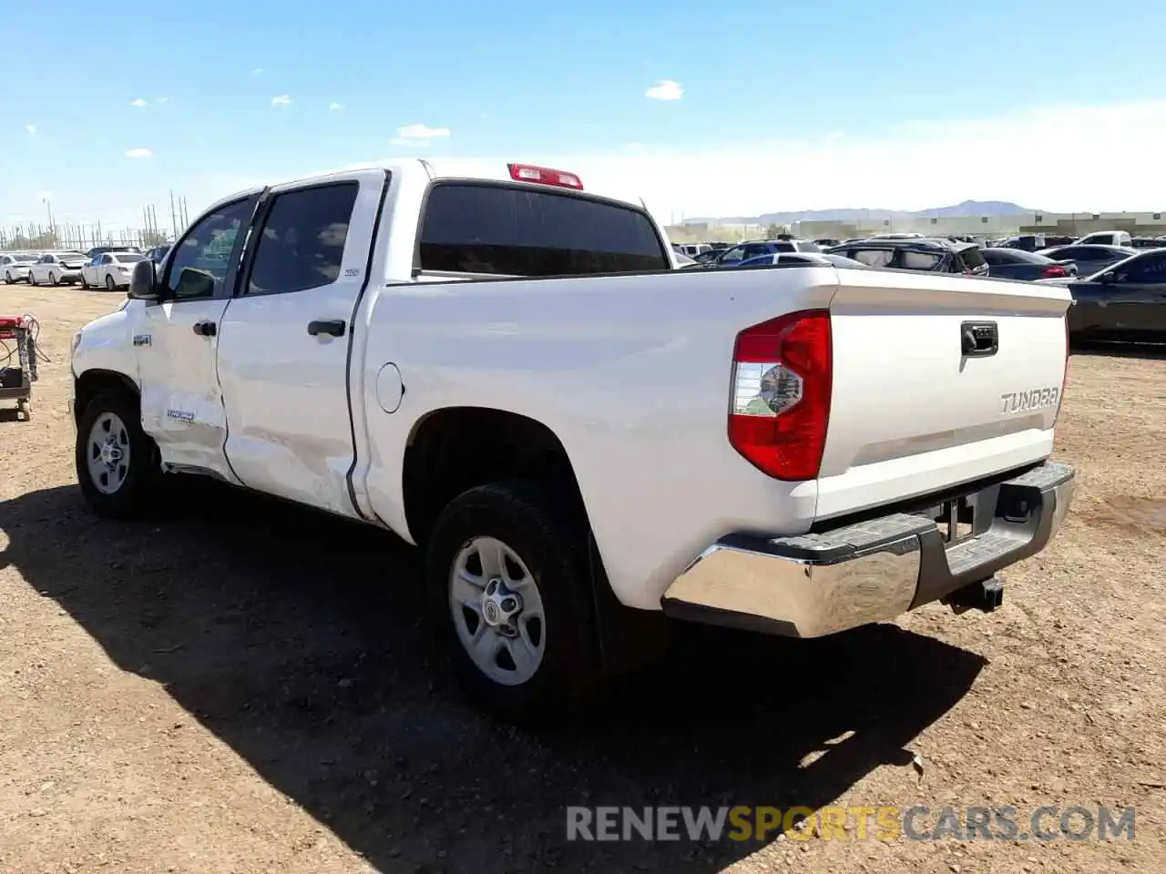 3 Photograph of a damaged car 5TFEY5F13KX244151 TOYOTA TUNDRA 2019