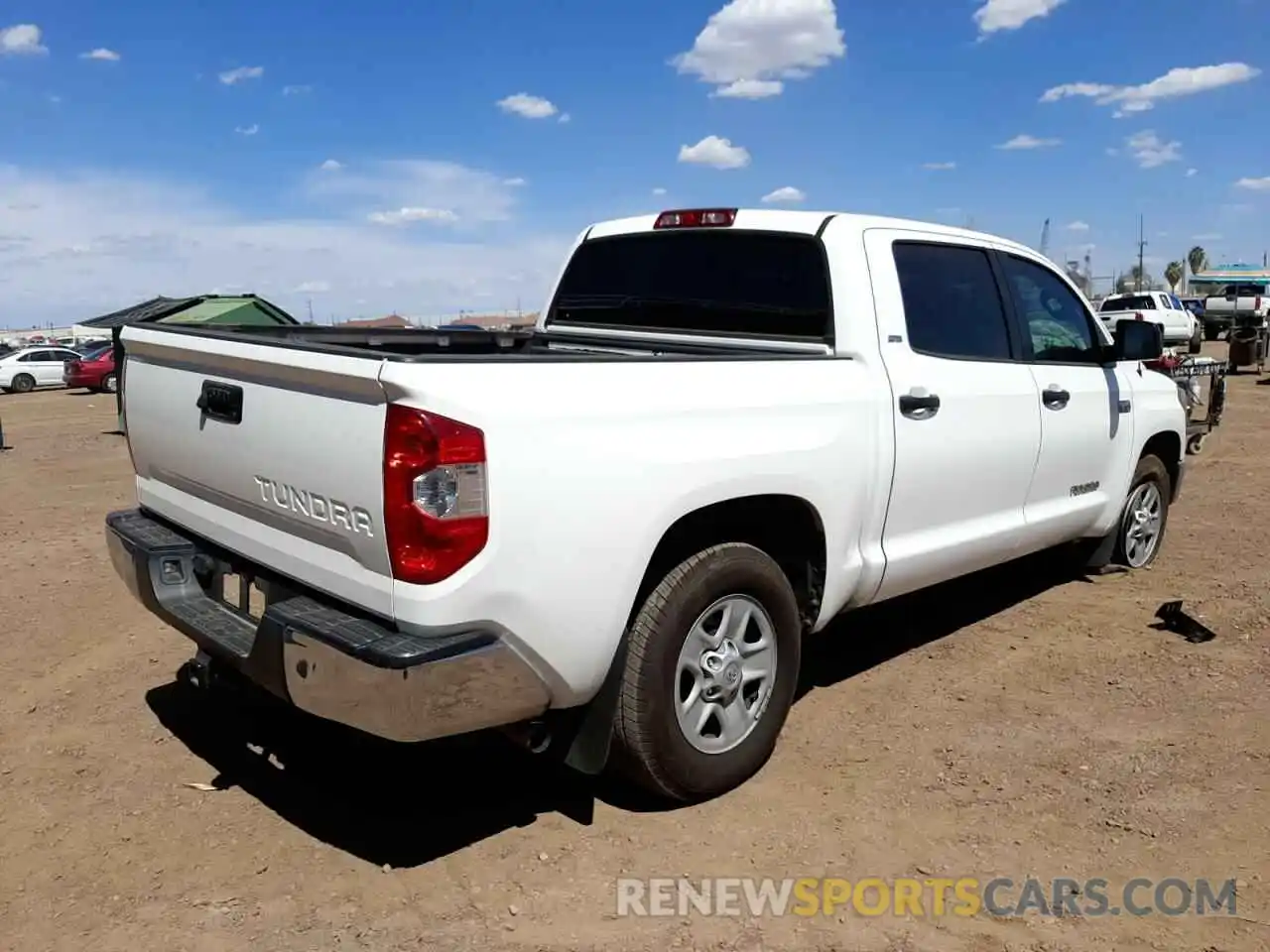 4 Photograph of a damaged car 5TFEY5F13KX244151 TOYOTA TUNDRA 2019