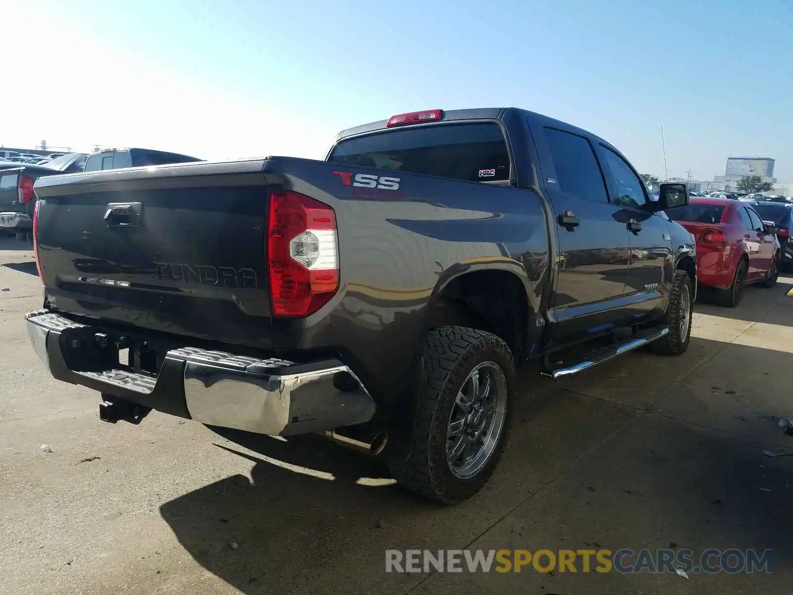 4 Photograph of a damaged car 5TFEY5F13KX251892 TOYOTA TUNDRA 2019