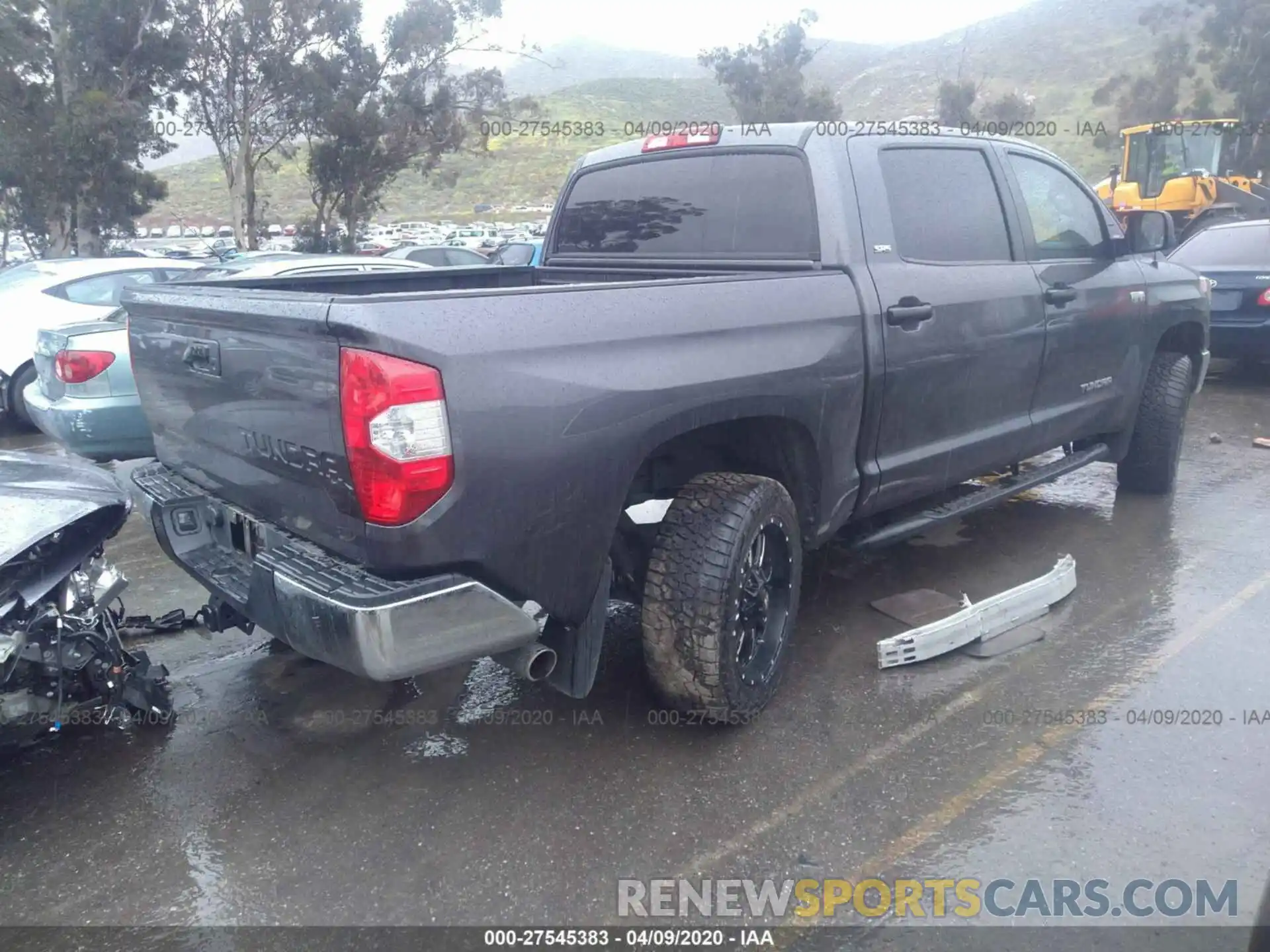 4 Photograph of a damaged car 5TFEY5F14KX247737 TOYOTA TUNDRA 2019