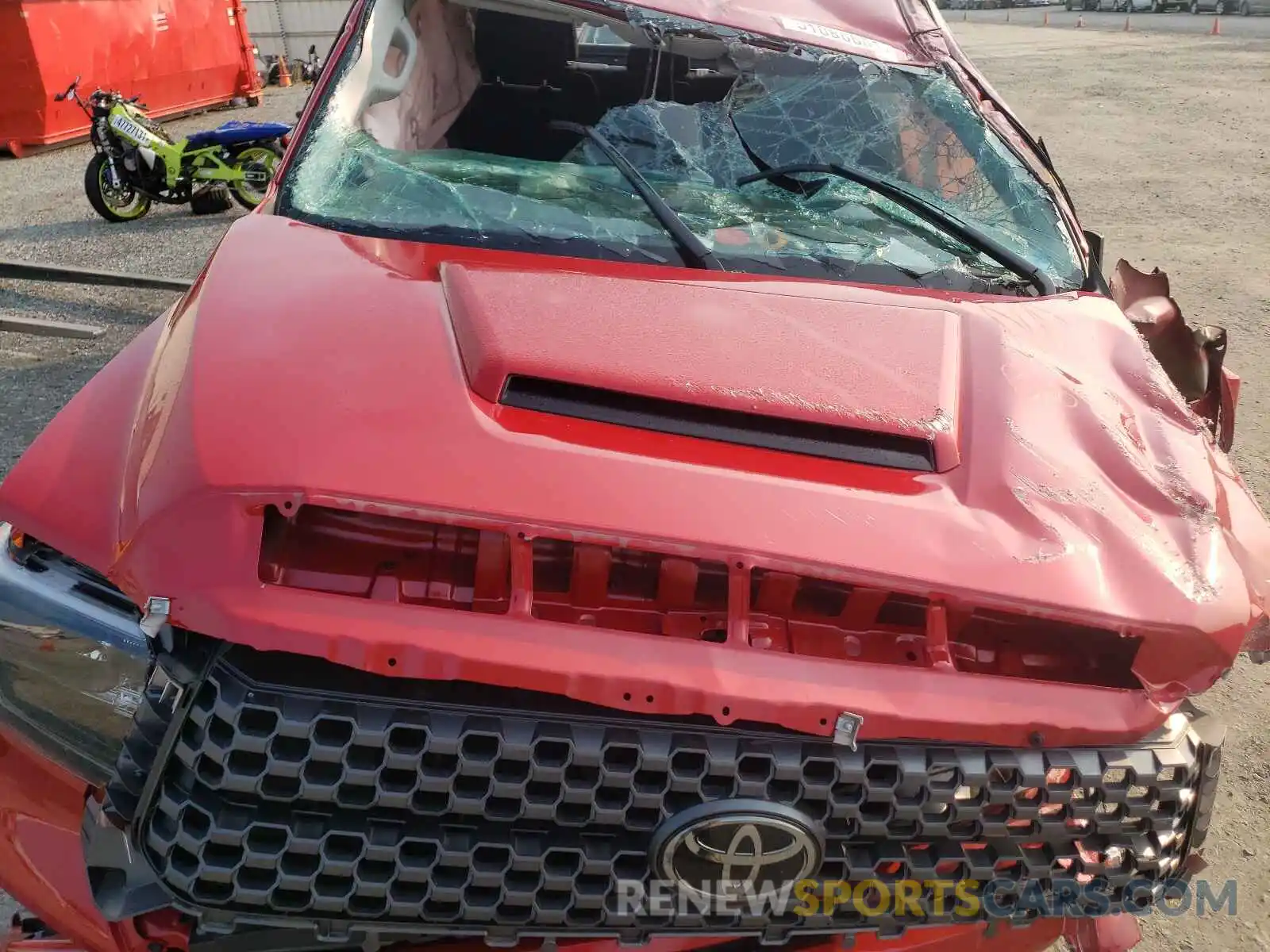 7 Photograph of a damaged car 5TFEY5F14KX254445 TOYOTA TUNDRA 2019