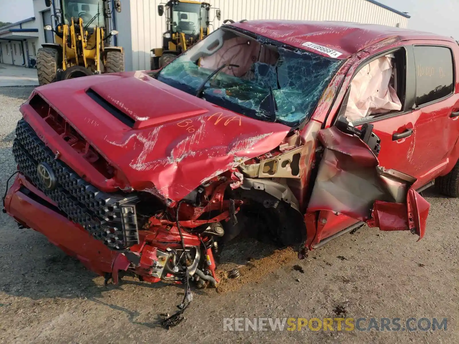 9 Photograph of a damaged car 5TFEY5F14KX254445 TOYOTA TUNDRA 2019