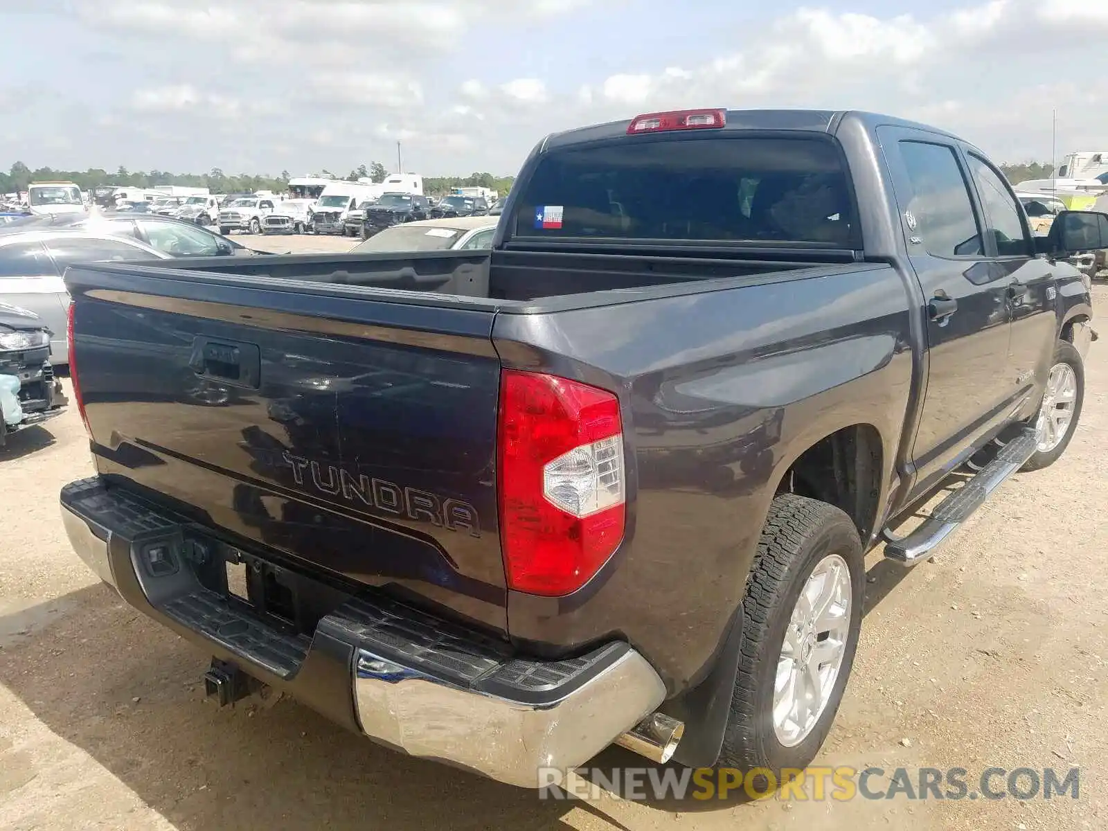 4 Photograph of a damaged car 5TFEY5F14KX255000 TOYOTA TUNDRA 2019