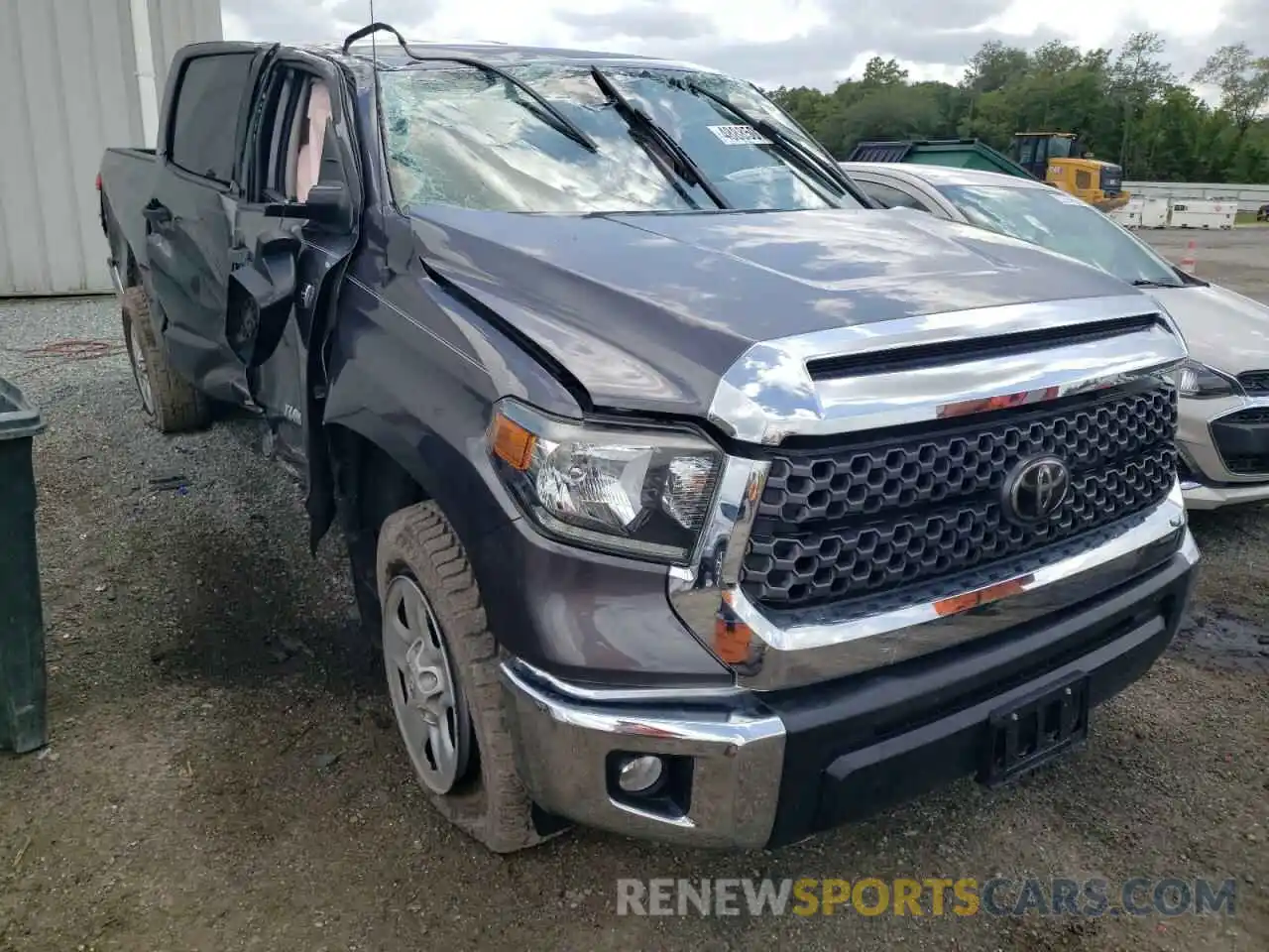 1 Photograph of a damaged car 5TFEY5F15KX246306 TOYOTA TUNDRA 2019