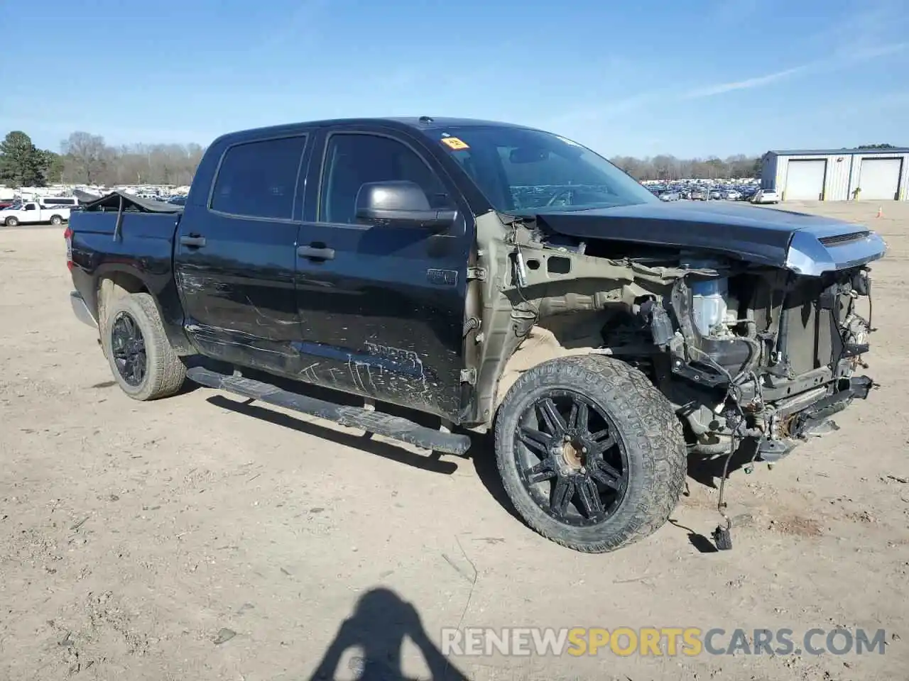 4 Фотография поврежденного автомобиля 5TFEY5F15KX249769 TOYOTA TUNDRA 2019