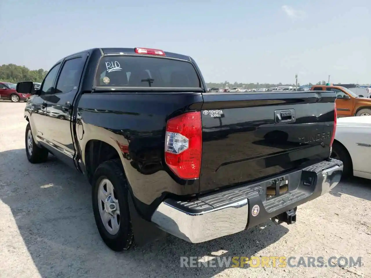 3 Photograph of a damaged car 5TFEY5F15KX255121 TOYOTA TUNDRA 2019