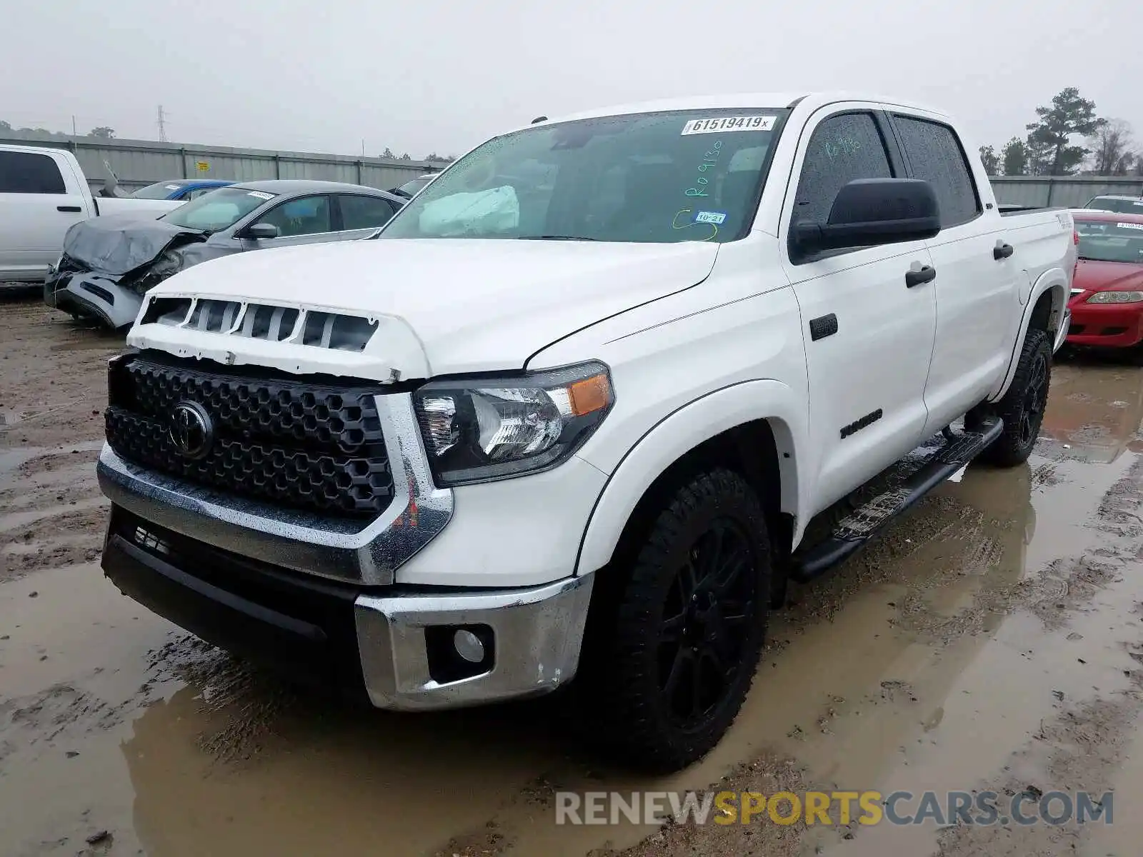 2 Photograph of a damaged car 5TFEY5F16KX251448 TOYOTA TUNDRA 2019