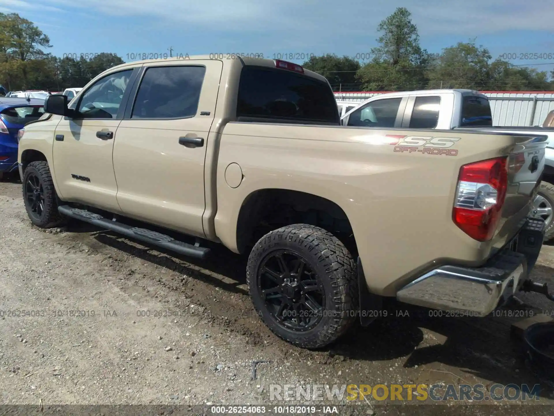 3 Photograph of a damaged car 5TFEY5F17KX245366 TOYOTA TUNDRA 2019