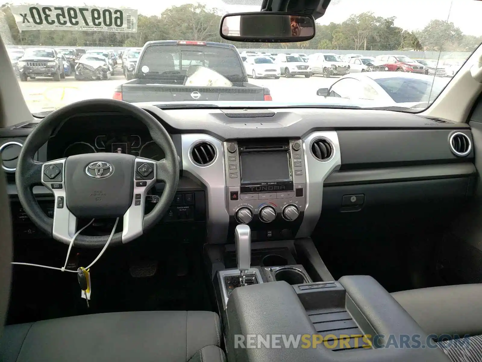 9 Photograph of a damaged car 5TFEY5F17KX246968 TOYOTA TUNDRA 2019