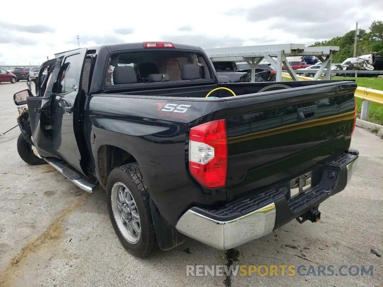 3 Photograph of a damaged car 5TFEY5F17KX250406 TOYOTA TUNDRA 2019