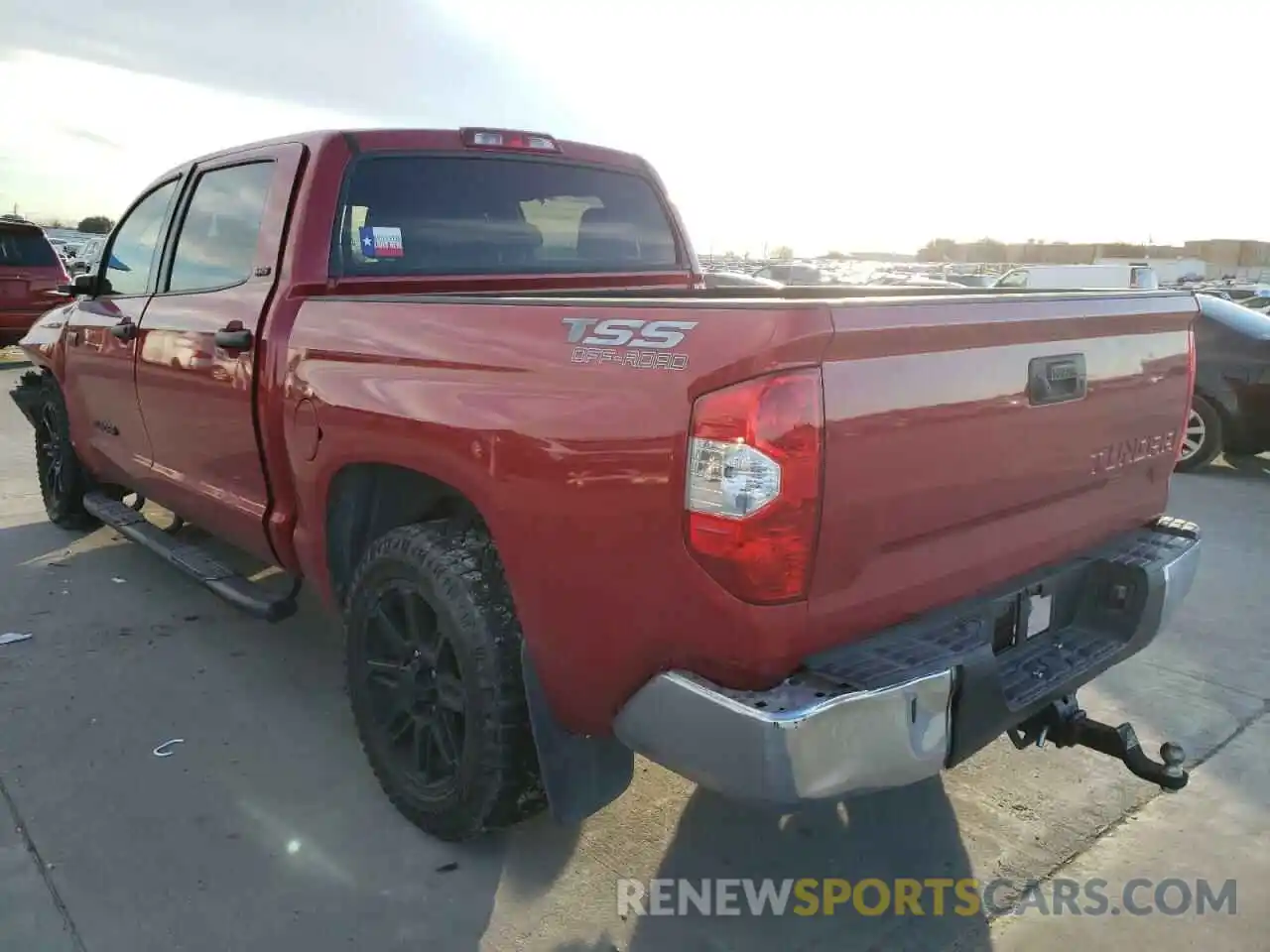 3 Photograph of a damaged car 5TFEY5F17KX250468 TOYOTA TUNDRA 2019