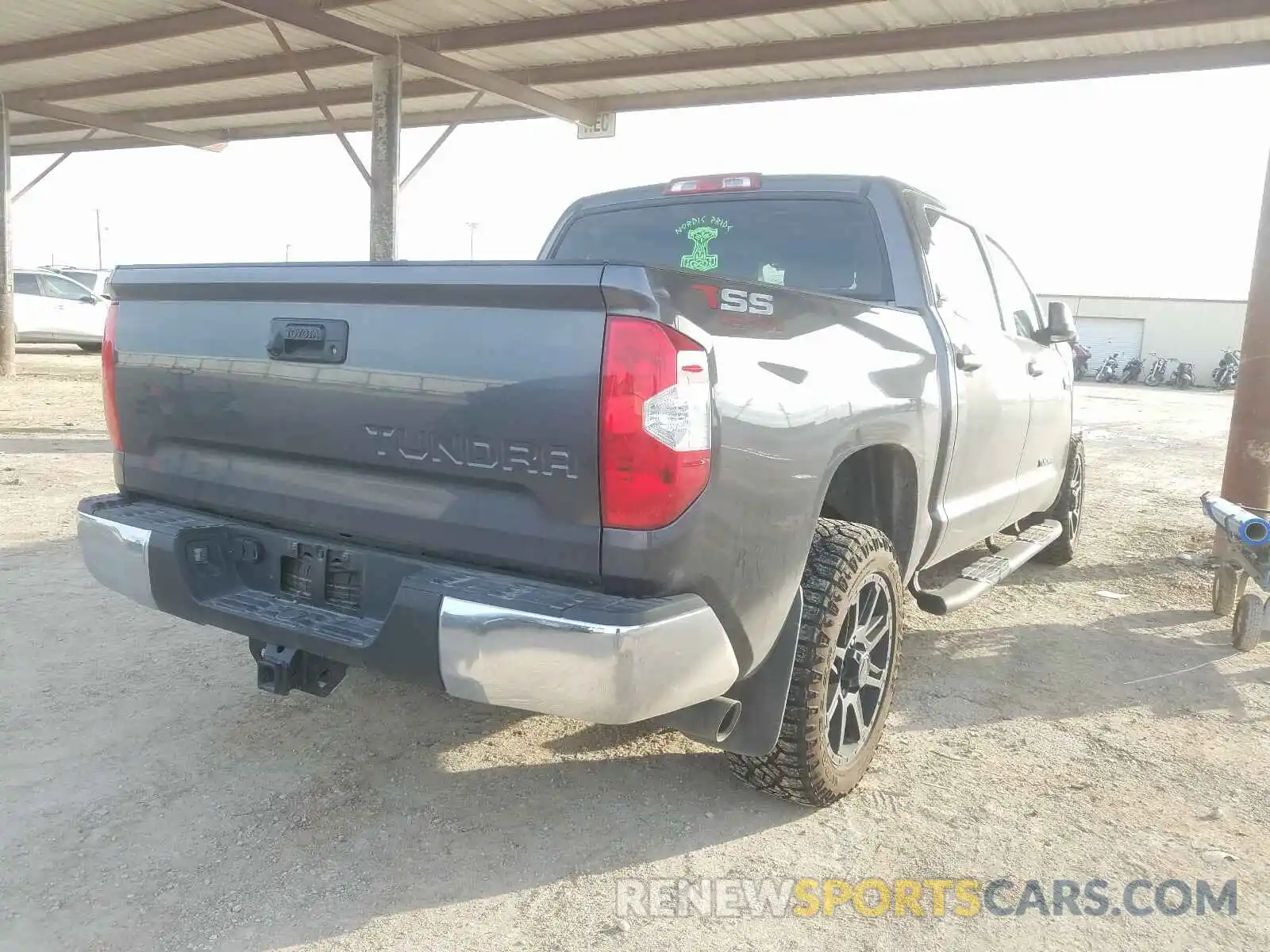 4 Photograph of a damaged car 5TFEY5F17KX255167 TOYOTA TUNDRA 2019