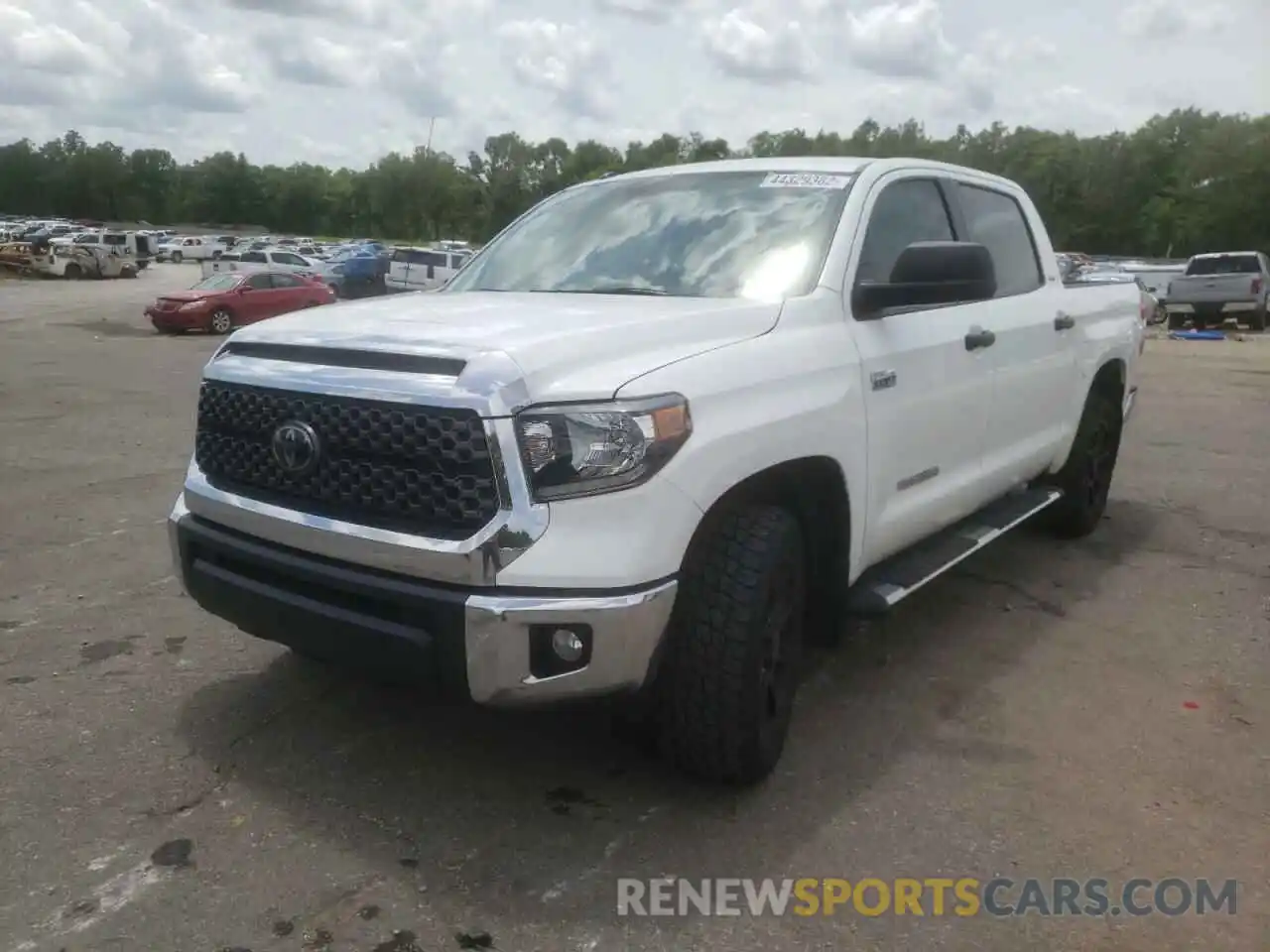 2 Photograph of a damaged car 5TFEY5F18KX248292 TOYOTA TUNDRA 2019