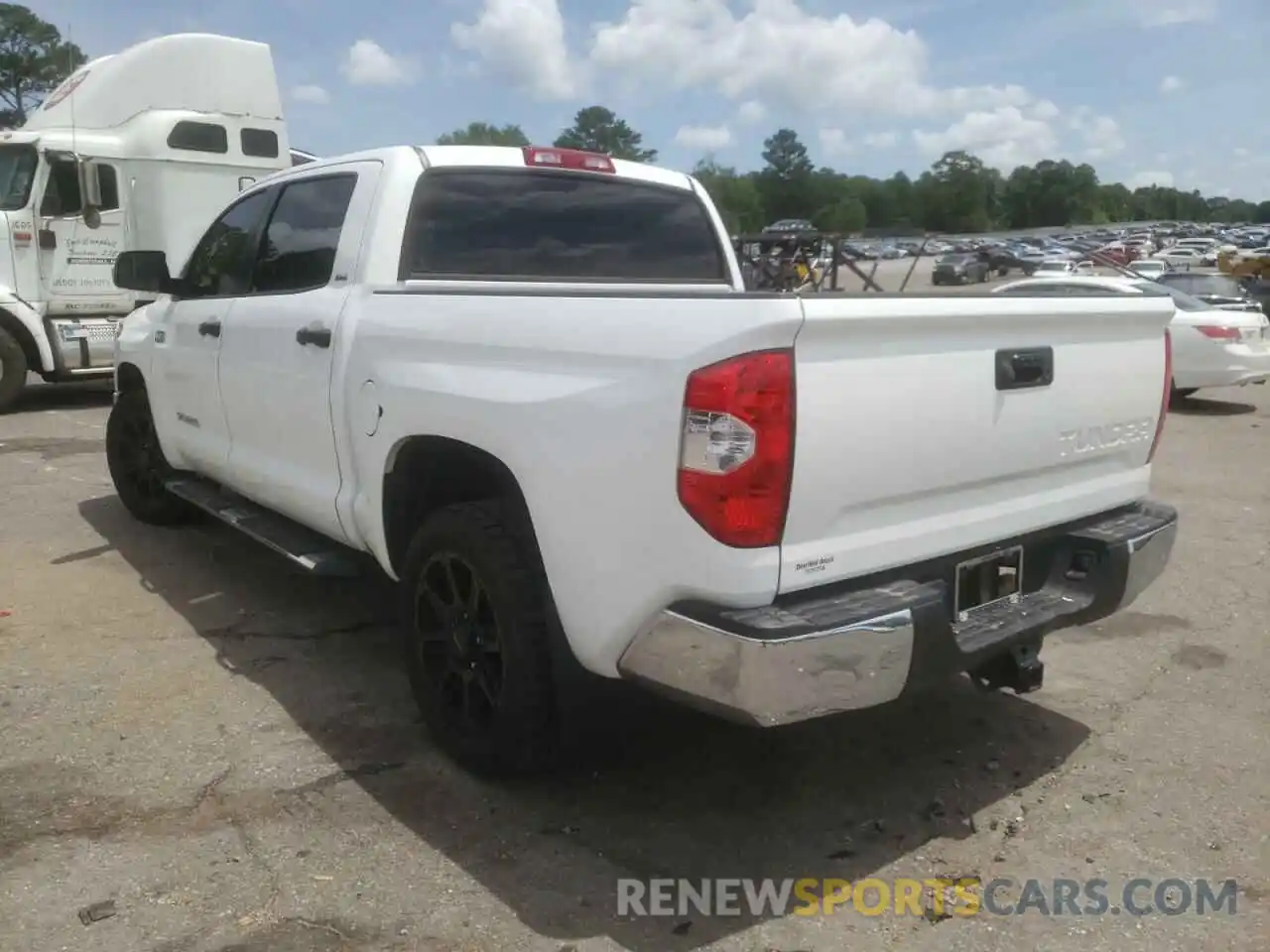 3 Photograph of a damaged car 5TFEY5F18KX248292 TOYOTA TUNDRA 2019