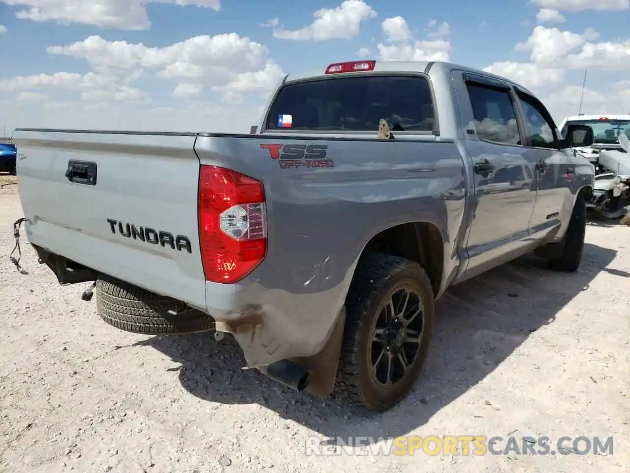 4 Photograph of a damaged car 5TFEY5F19KX244798 TOYOTA TUNDRA 2019