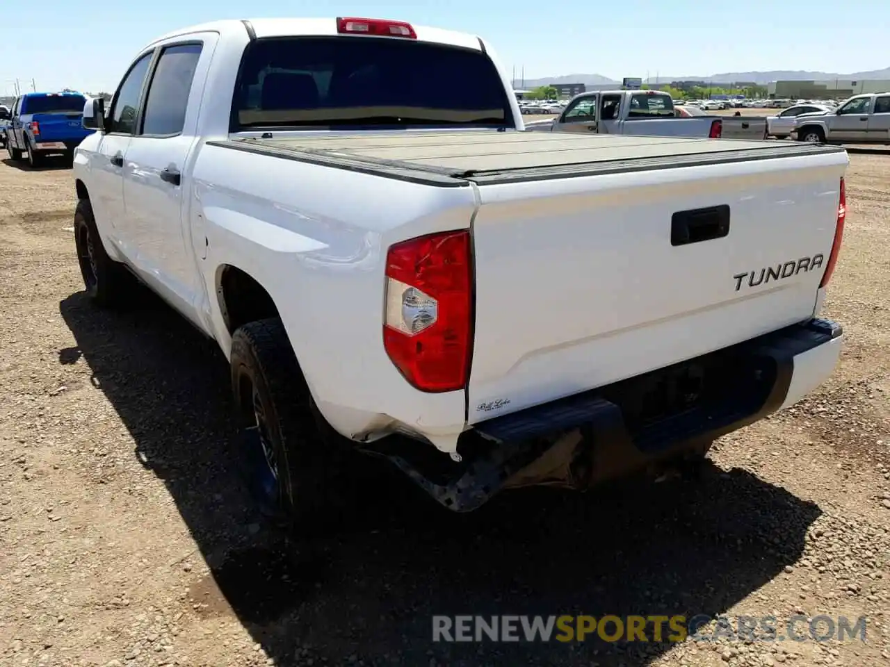 3 Photograph of a damaged car 5TFEY5F19KX246065 TOYOTA TUNDRA 2019