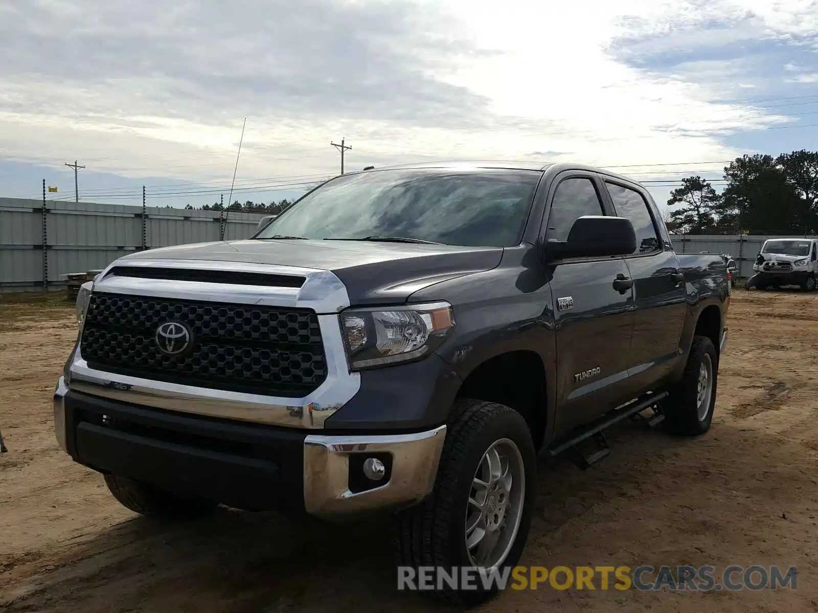 2 Photograph of a damaged car 5TFEY5F19KX252707 TOYOTA TUNDRA 2019