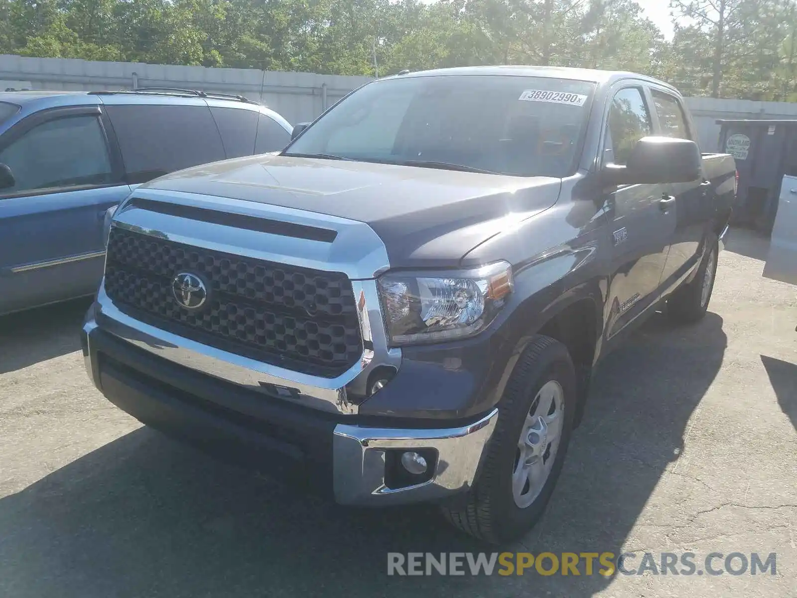 2 Photograph of a damaged car 5TFEY5F19KX253923 TOYOTA TUNDRA 2019