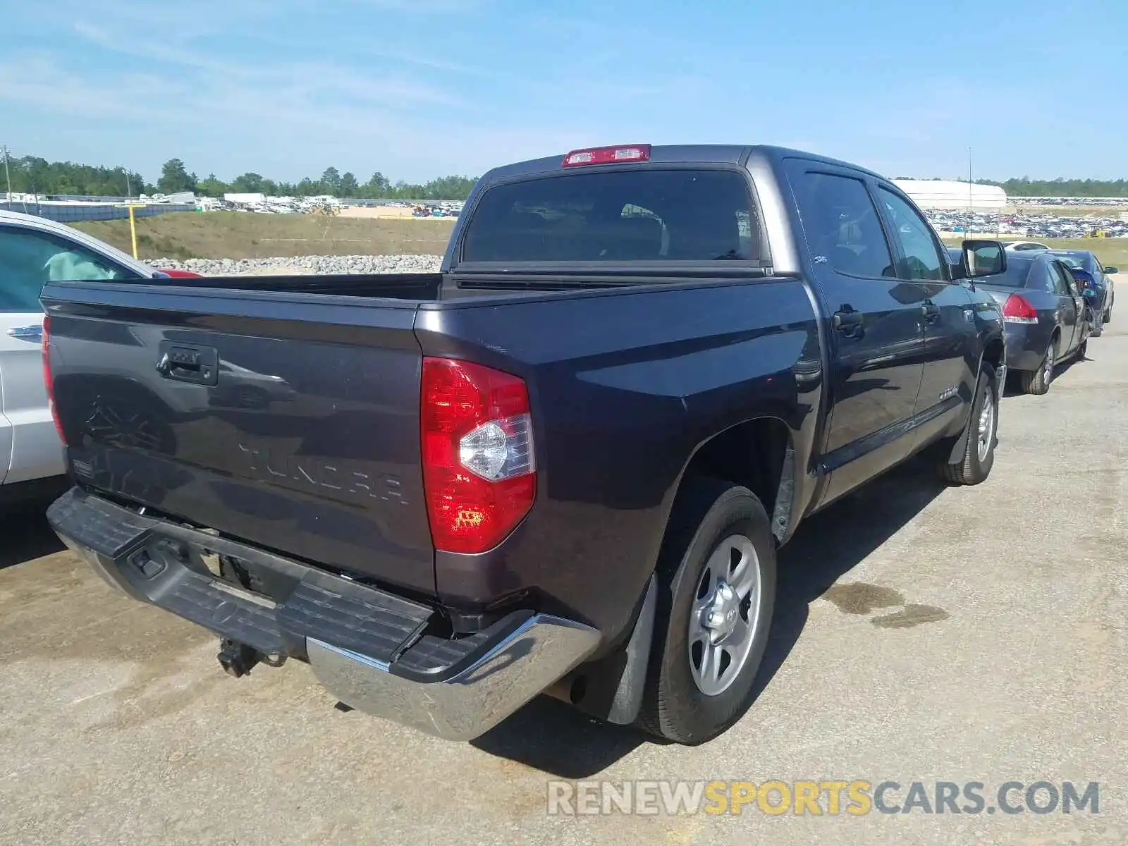 4 Photograph of a damaged car 5TFEY5F19KX253923 TOYOTA TUNDRA 2019