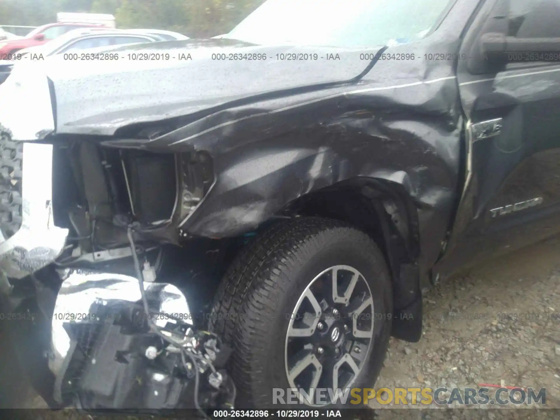 6 Photograph of a damaged car 5TFEY5F1XKX246883 TOYOTA TUNDRA 2019