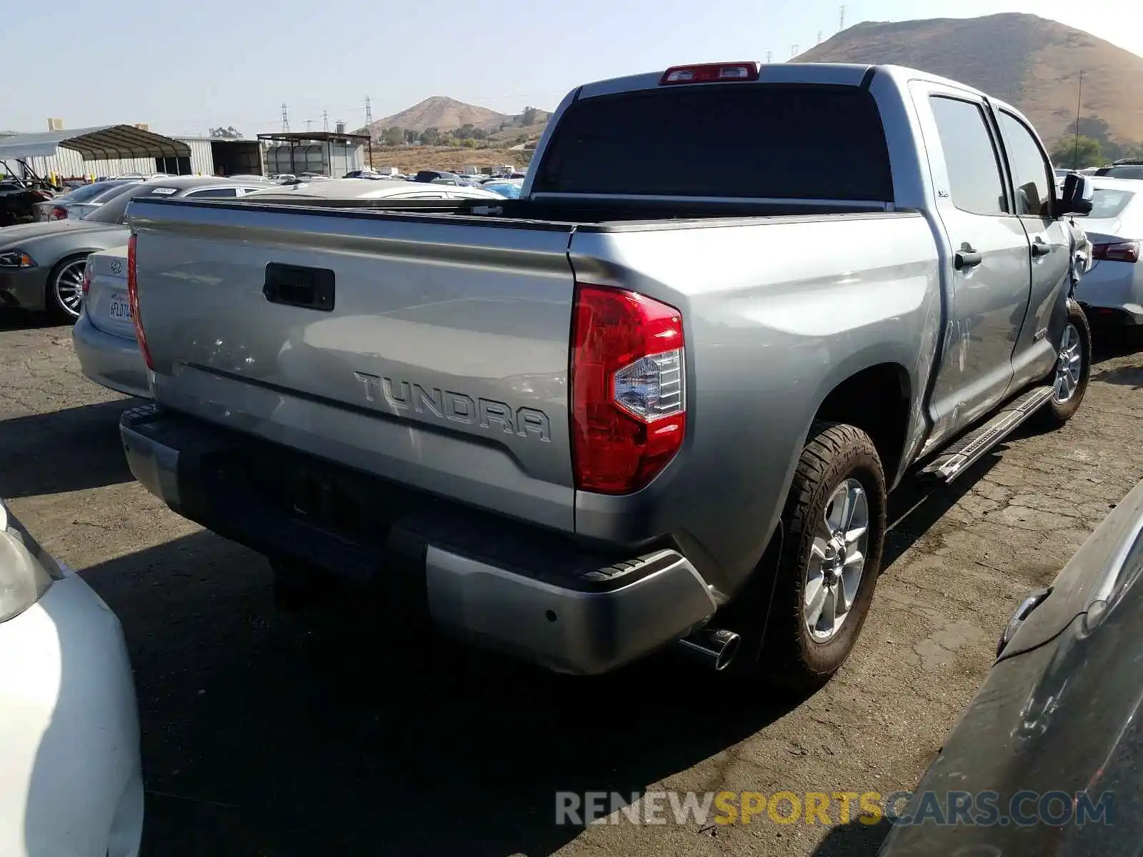 4 Photograph of a damaged car 5TFEY5F1XKX248472 TOYOTA TUNDRA 2019