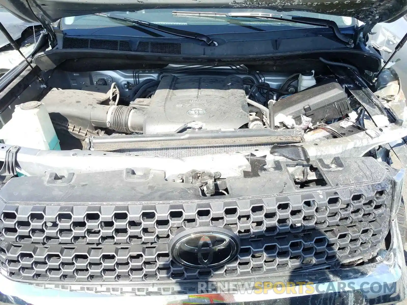 7 Photograph of a damaged car 5TFEY5F1XKX248472 TOYOTA TUNDRA 2019