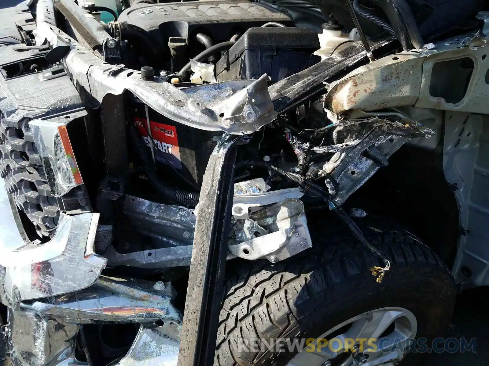 9 Photograph of a damaged car 5TFEY5F1XKX248472 TOYOTA TUNDRA 2019