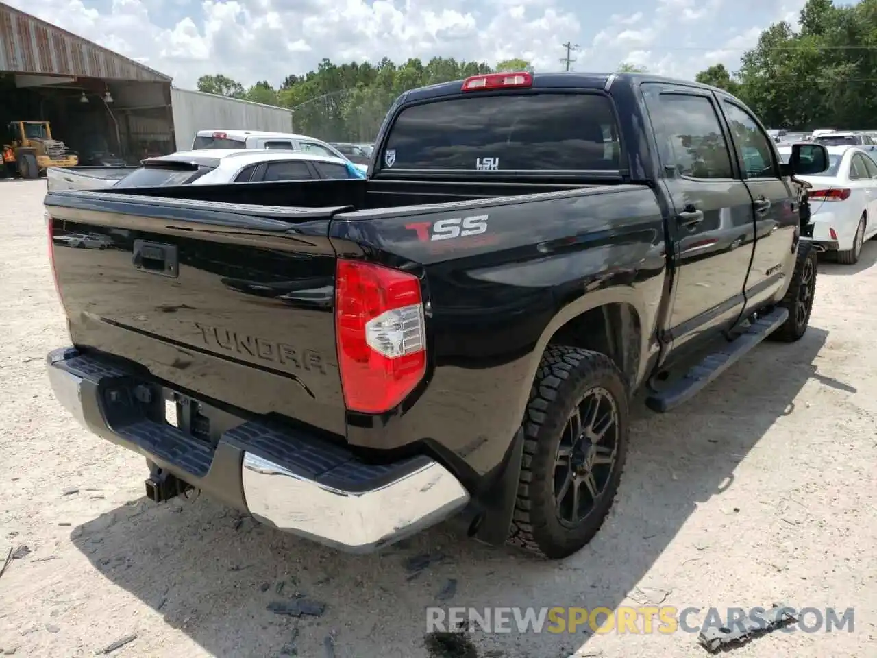 4 Photograph of a damaged car 5TFEY5F1XKX249301 TOYOTA TUNDRA 2019