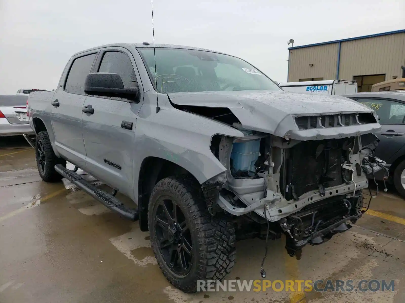 1 Photograph of a damaged car 5TFEY5F1XKX251789 TOYOTA TUNDRA 2019