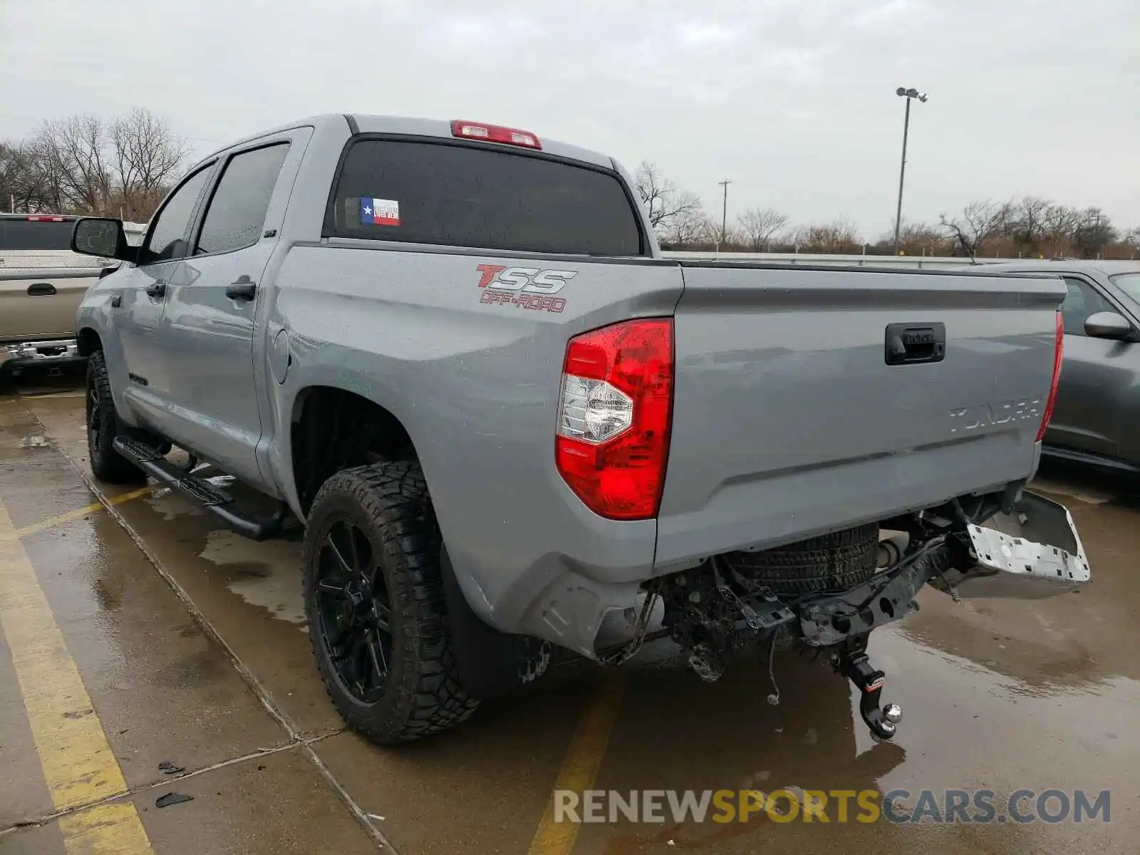 3 Photograph of a damaged car 5TFEY5F1XKX251789 TOYOTA TUNDRA 2019