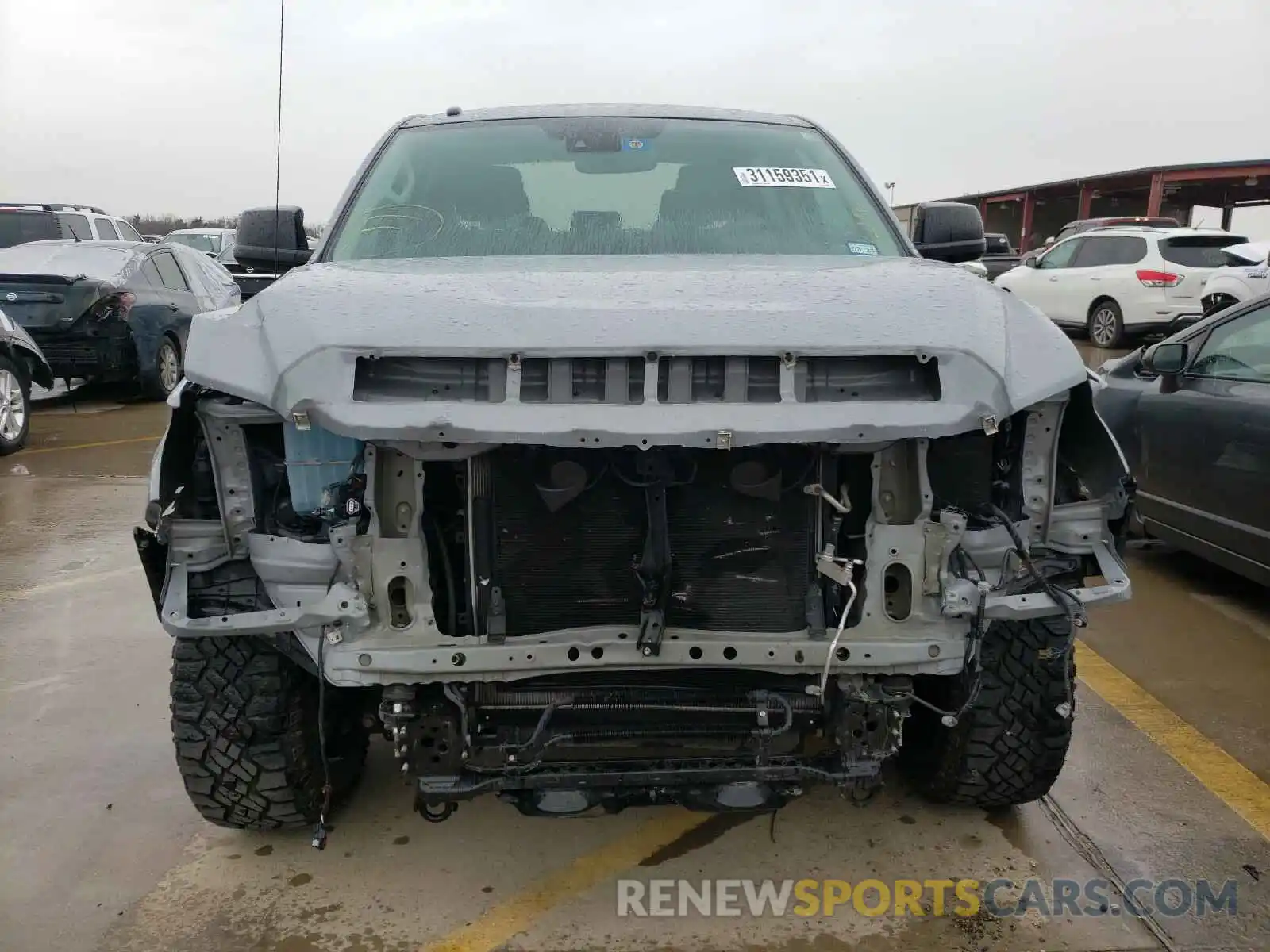 9 Photograph of a damaged car 5TFEY5F1XKX251789 TOYOTA TUNDRA 2019