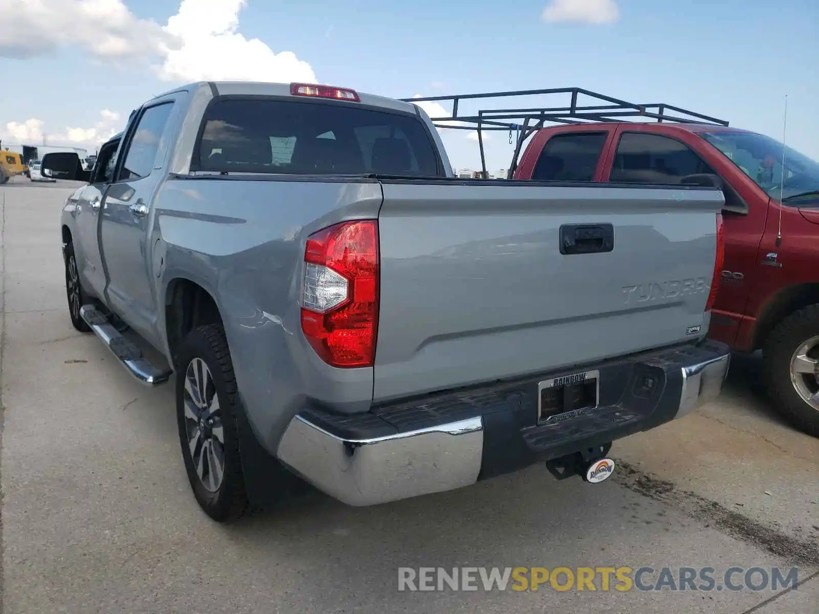 3 Photograph of a damaged car 5TFFY5F12KX245201 TOYOTA TUNDRA 2019