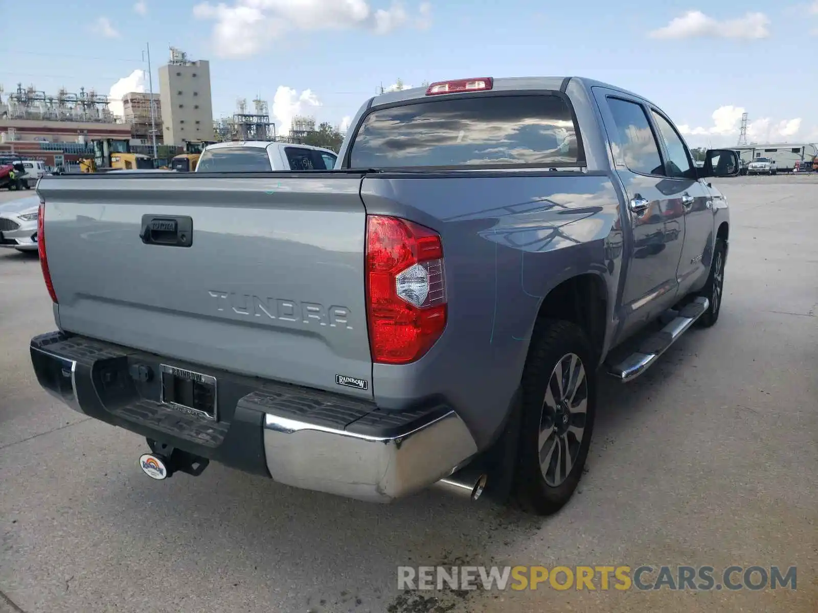 4 Photograph of a damaged car 5TFFY5F12KX245201 TOYOTA TUNDRA 2019