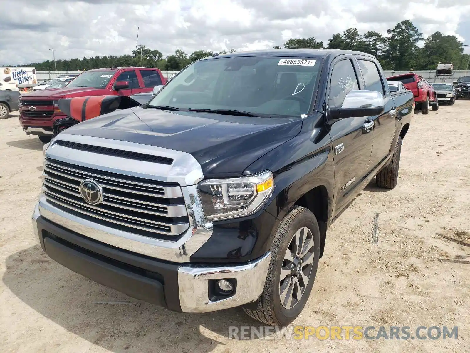 2 Photograph of a damaged car 5TFFY5F12KX251466 TOYOTA TUNDRA 2019