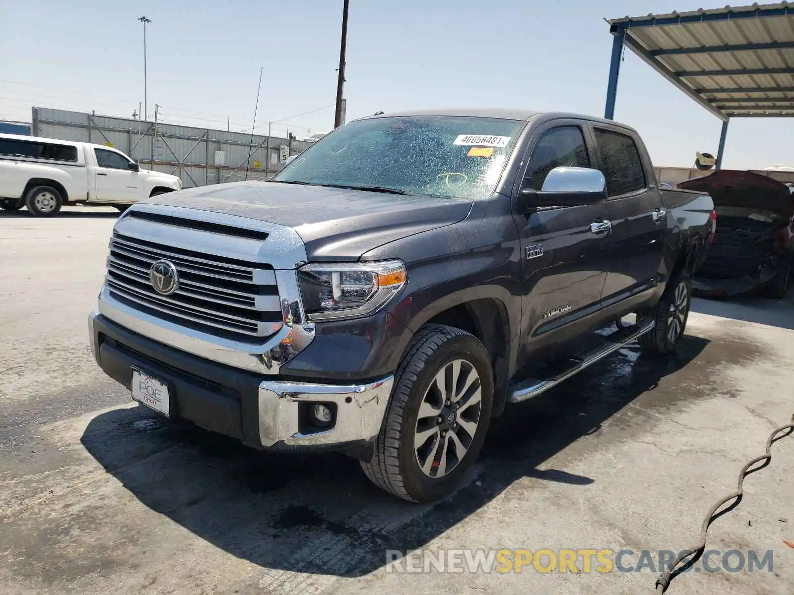 2 Photograph of a damaged car 5TFFY5F13KX254490 TOYOTA TUNDRA 2019