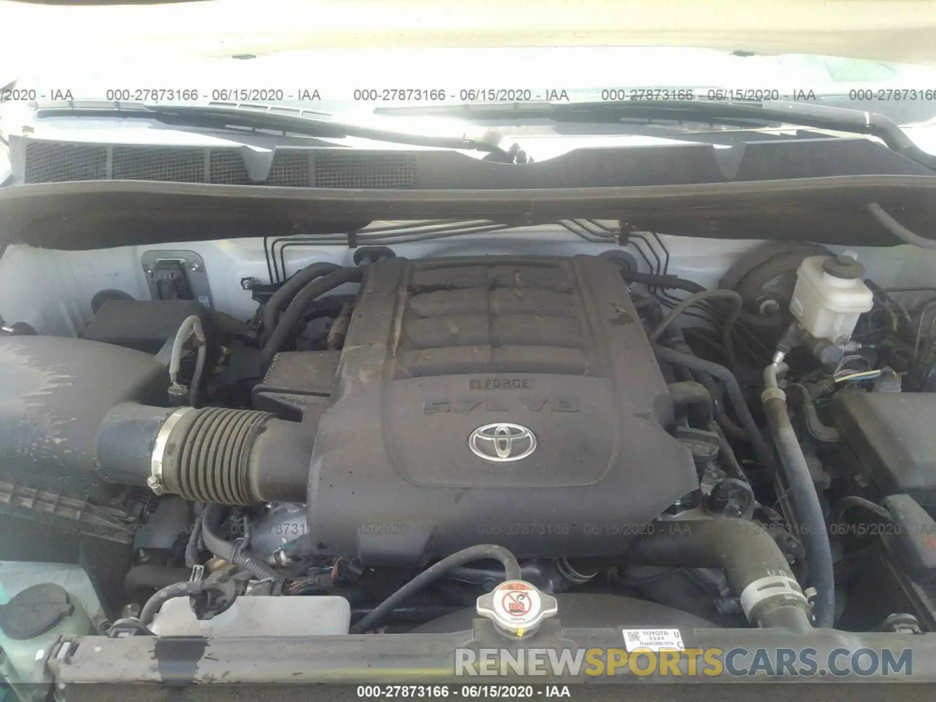 10 Photograph of a damaged car 5TFFY5F14KX244485 TOYOTA TUNDRA 2019