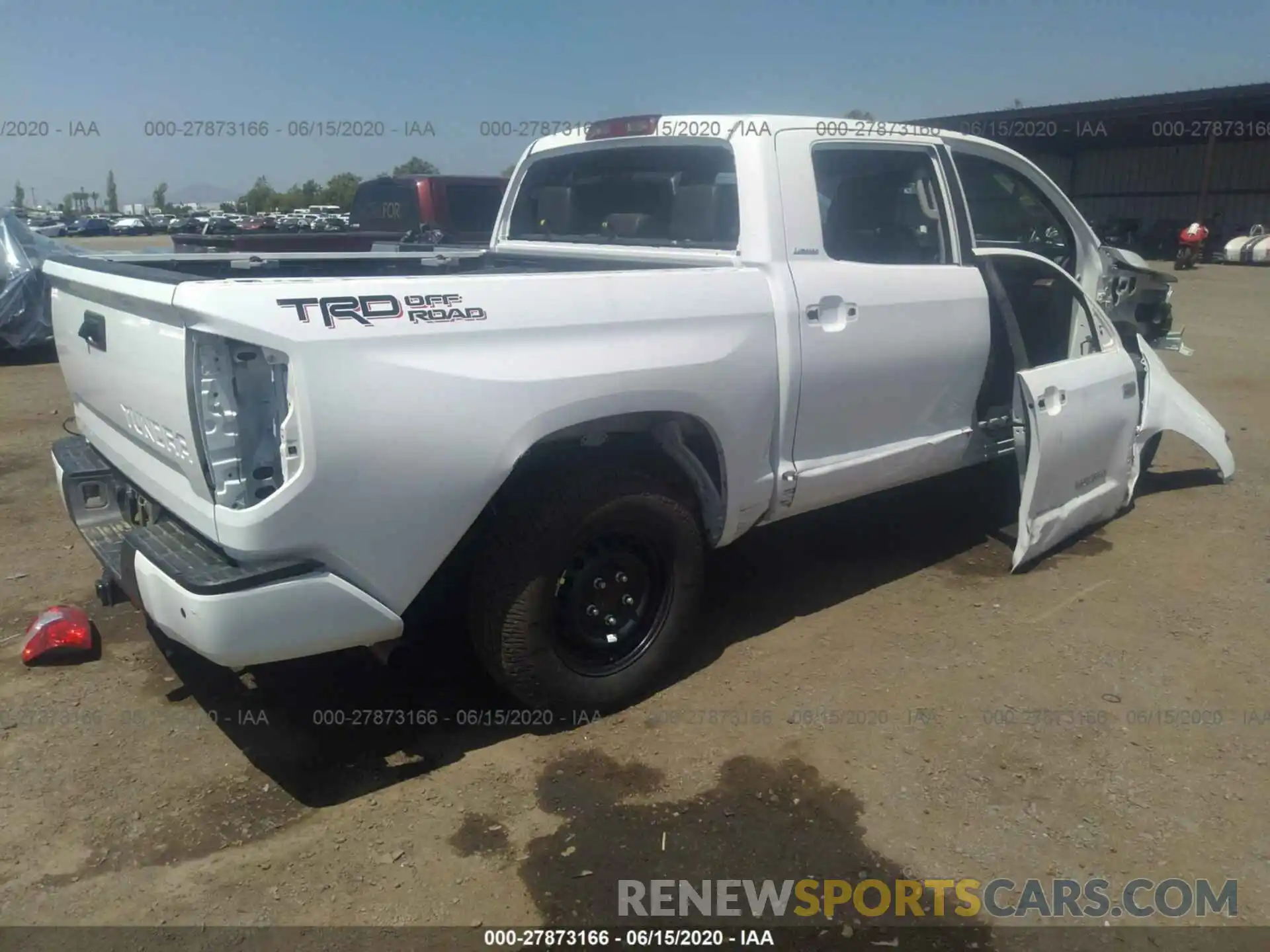 4 Photograph of a damaged car 5TFFY5F14KX244485 TOYOTA TUNDRA 2019