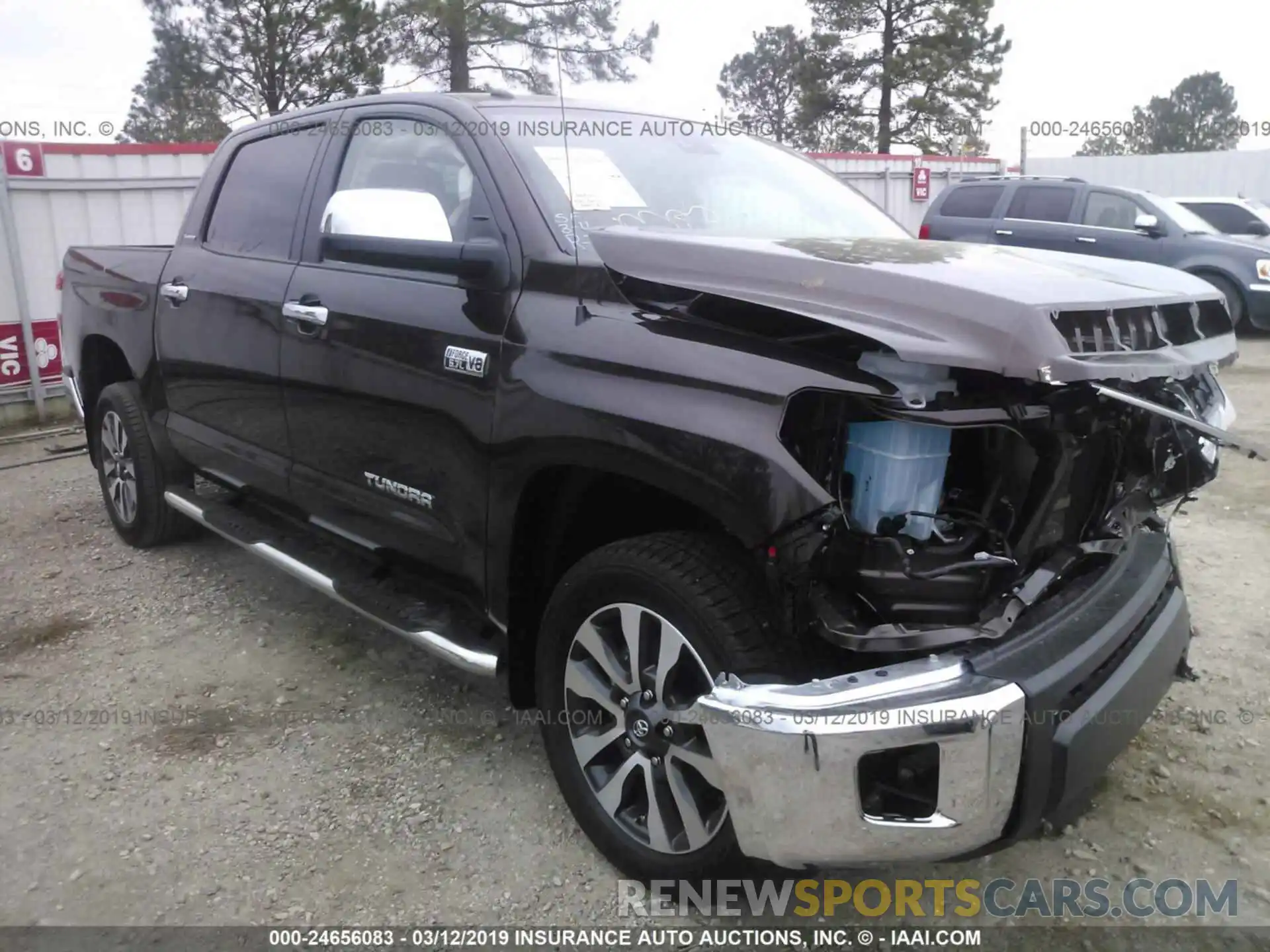 1 Photograph of a damaged car 5TFFY5F14KX249427 TOYOTA TUNDRA 2019