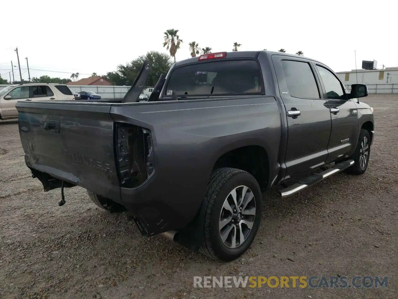 4 Photograph of a damaged car 5TFFY5F14KX253039 TOYOTA TUNDRA 2019