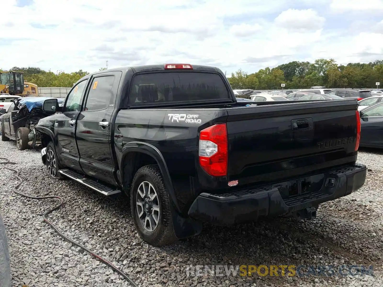 3 Photograph of a damaged car 5TFFY5F15KX252420 TOYOTA TUNDRA 2019