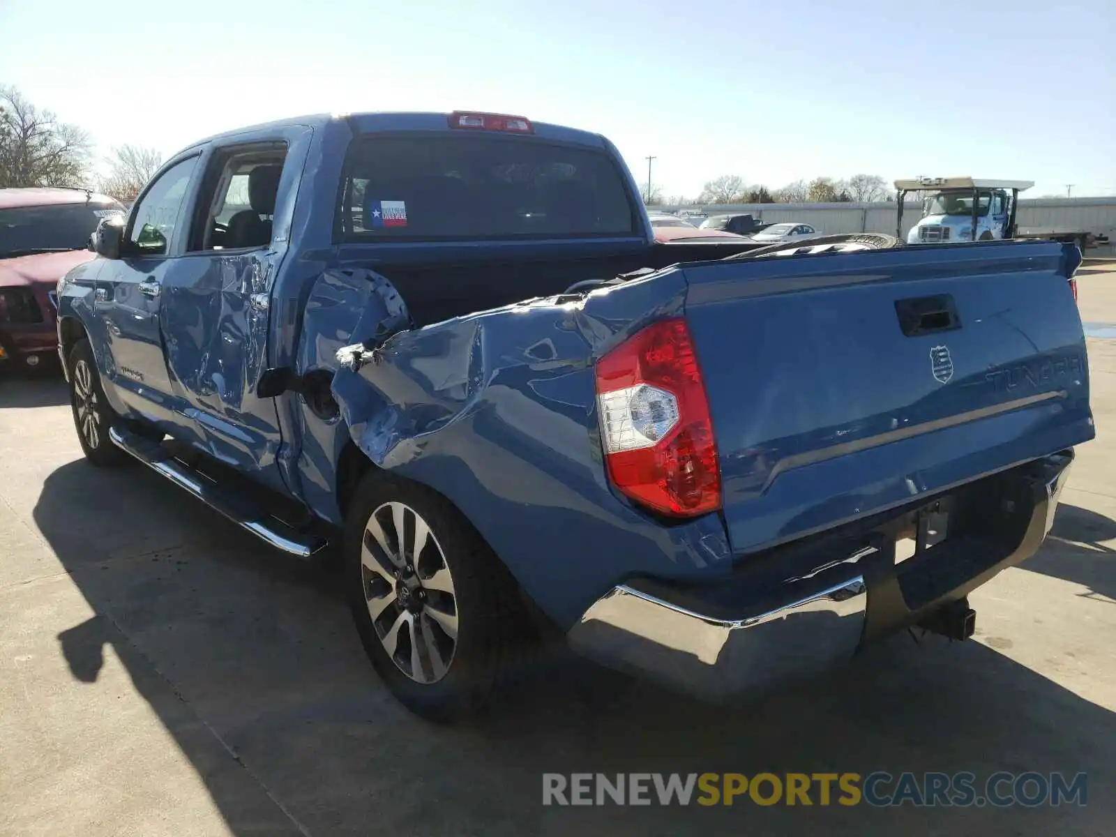 3 Photograph of a damaged car 5TFFY5F16KX249574 TOYOTA TUNDRA 2019