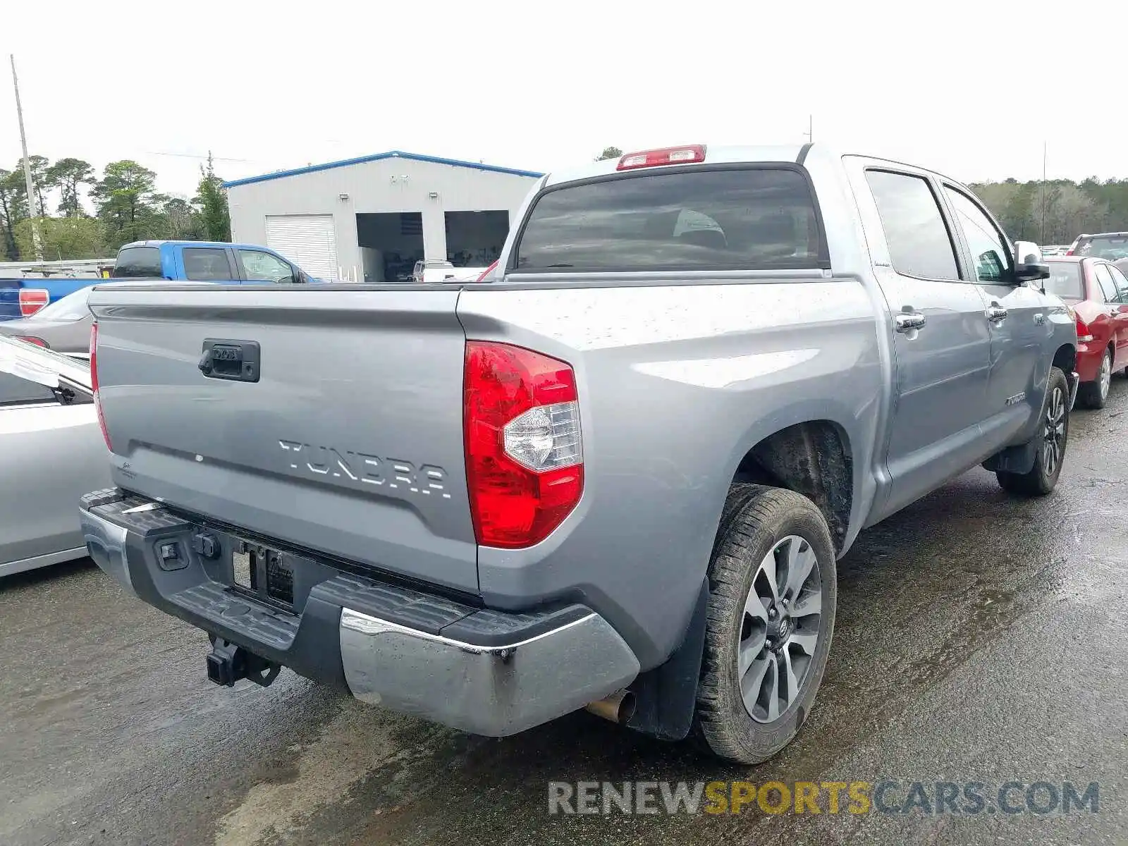 4 Photograph of a damaged car 5TFFY5F17KX251074 TOYOTA TUNDRA 2019