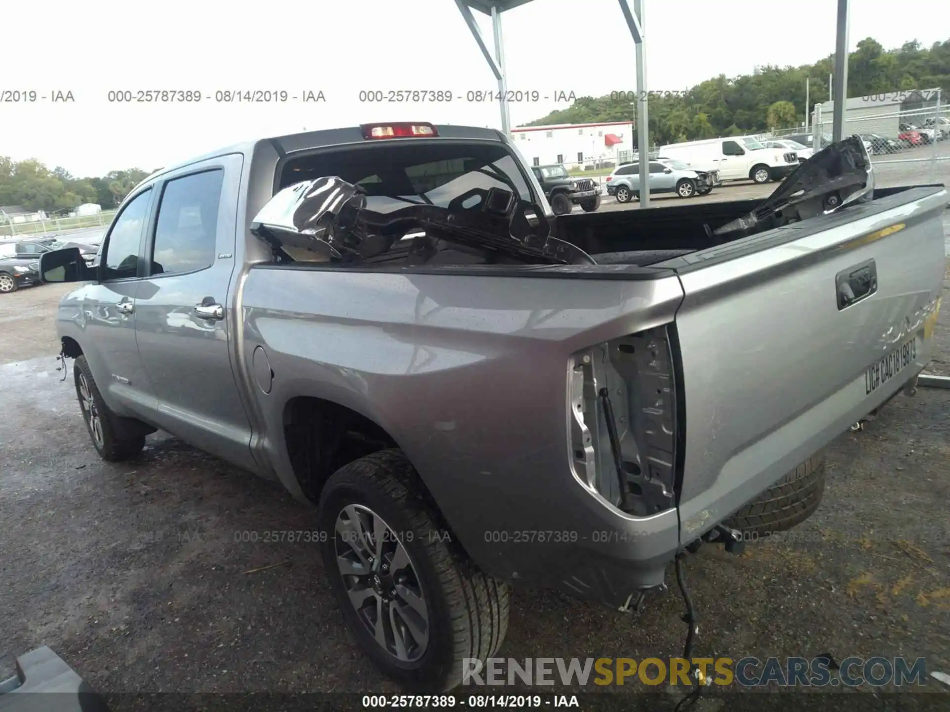 3 Photograph of a damaged car 5TFFY5F19KX247169 TOYOTA TUNDRA 2019