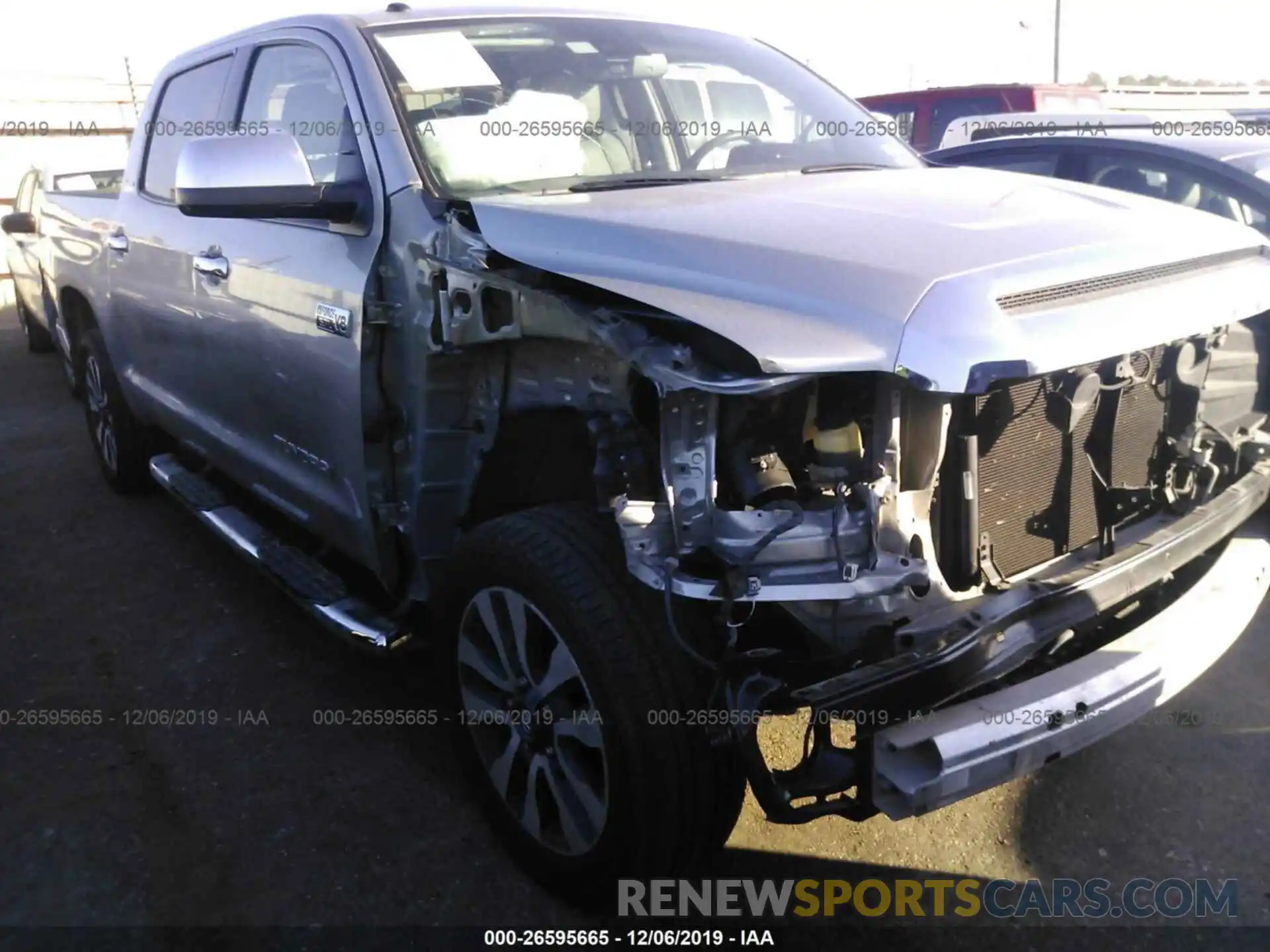 1 Photograph of a damaged car 5TFFY5F19KX248659 TOYOTA TUNDRA 2019