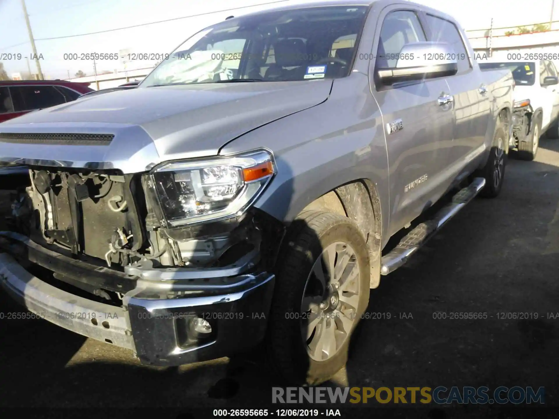 2 Photograph of a damaged car 5TFFY5F19KX248659 TOYOTA TUNDRA 2019