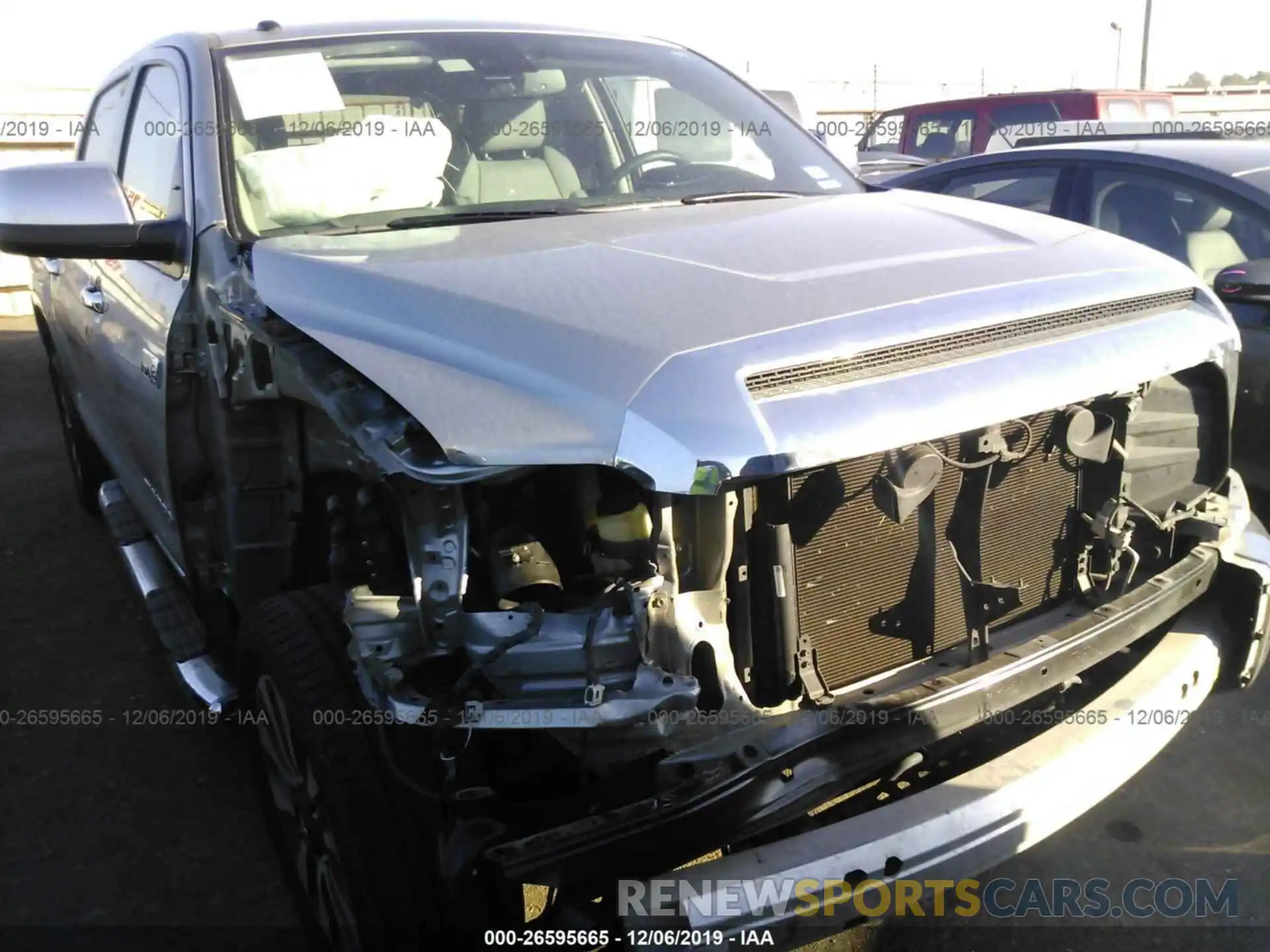 6 Photograph of a damaged car 5TFFY5F19KX248659 TOYOTA TUNDRA 2019